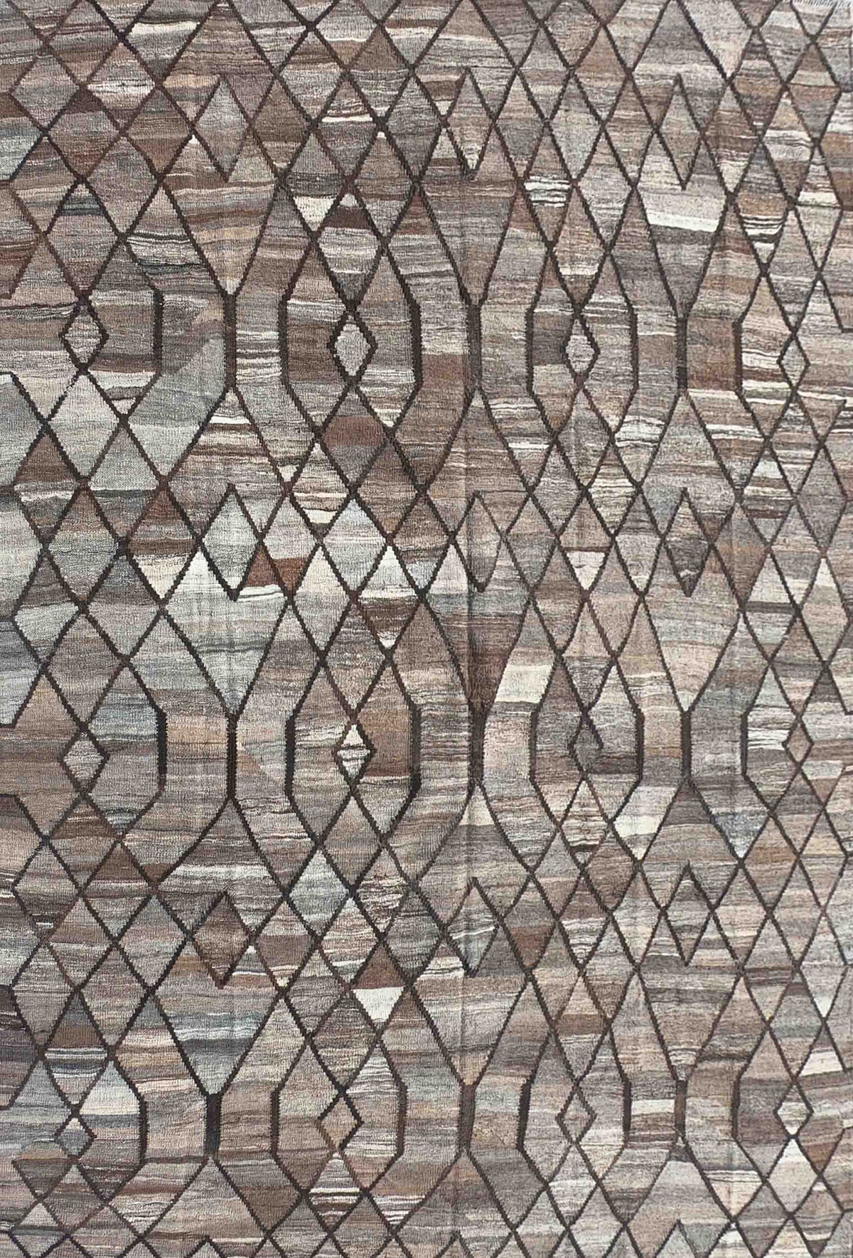 Alfombra lana, Kelim Karachi 2.90 x 2.60 mts. 001