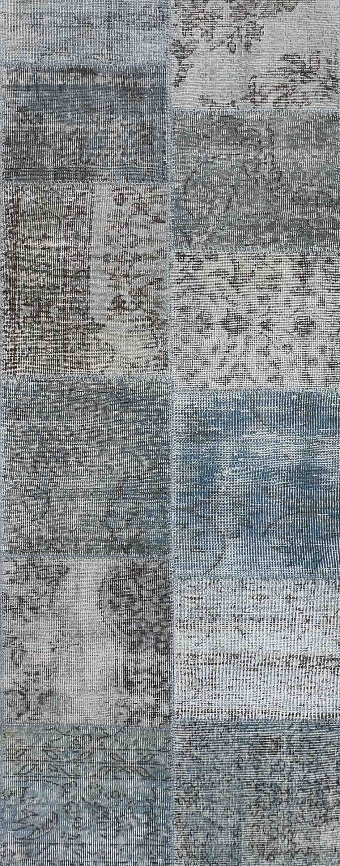 Alfombra persa vintage de lana hecha a mano, Patchwork - Consorcio Persa