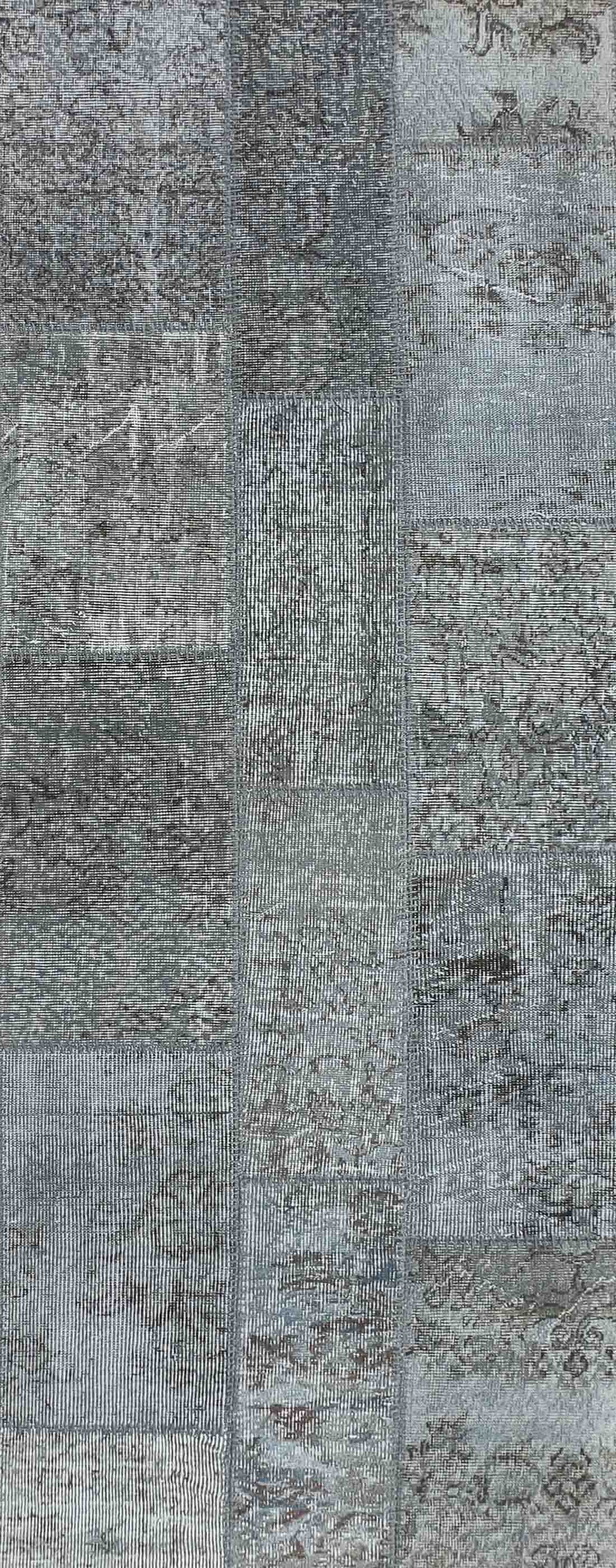 Alfombra lana, Patchwork Vintage 2.50 x 0.80 mts. 011