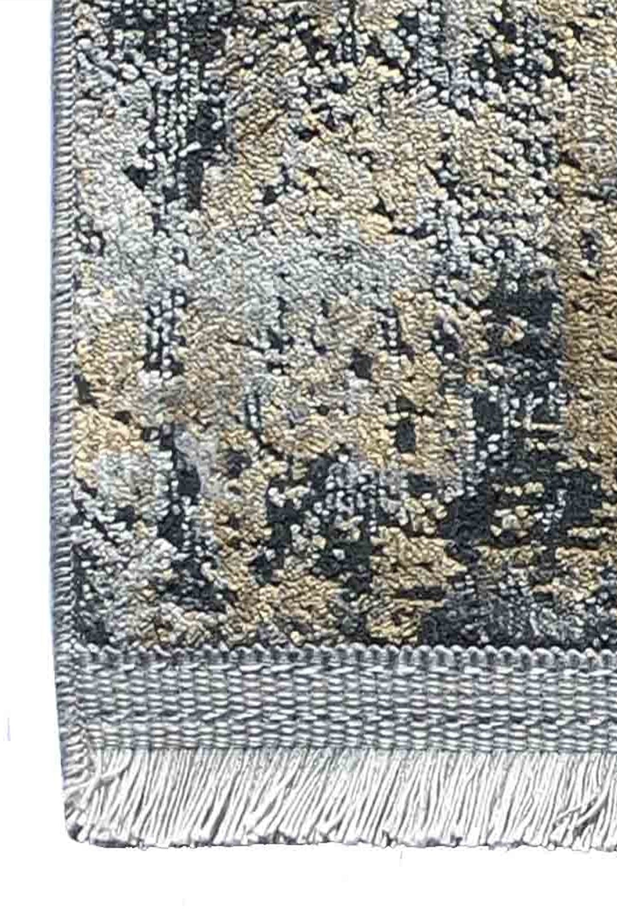 Textura de lana de alta calidad en alfombra decorativa turca