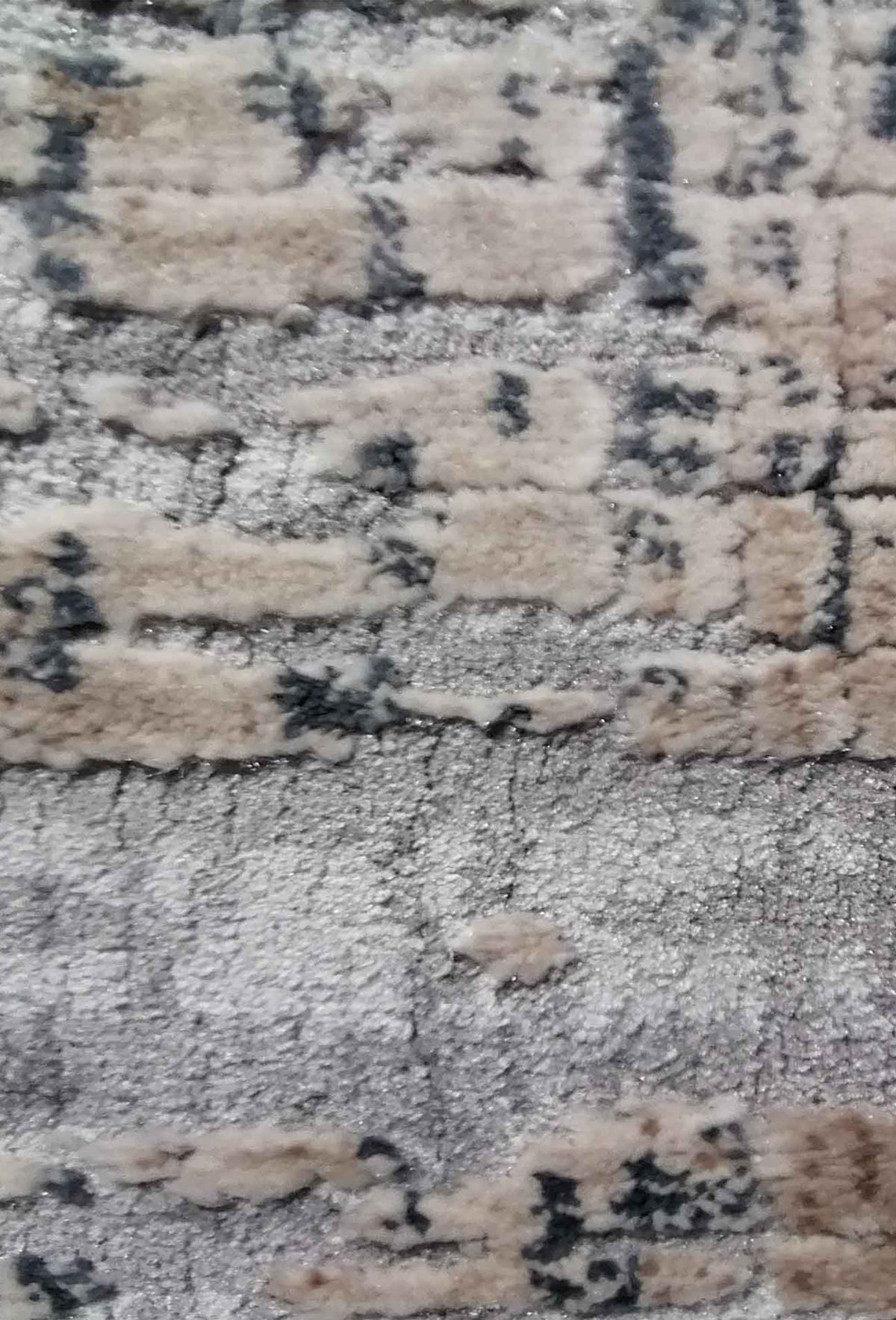 Diseño contemporáneo en alfombra turca importada