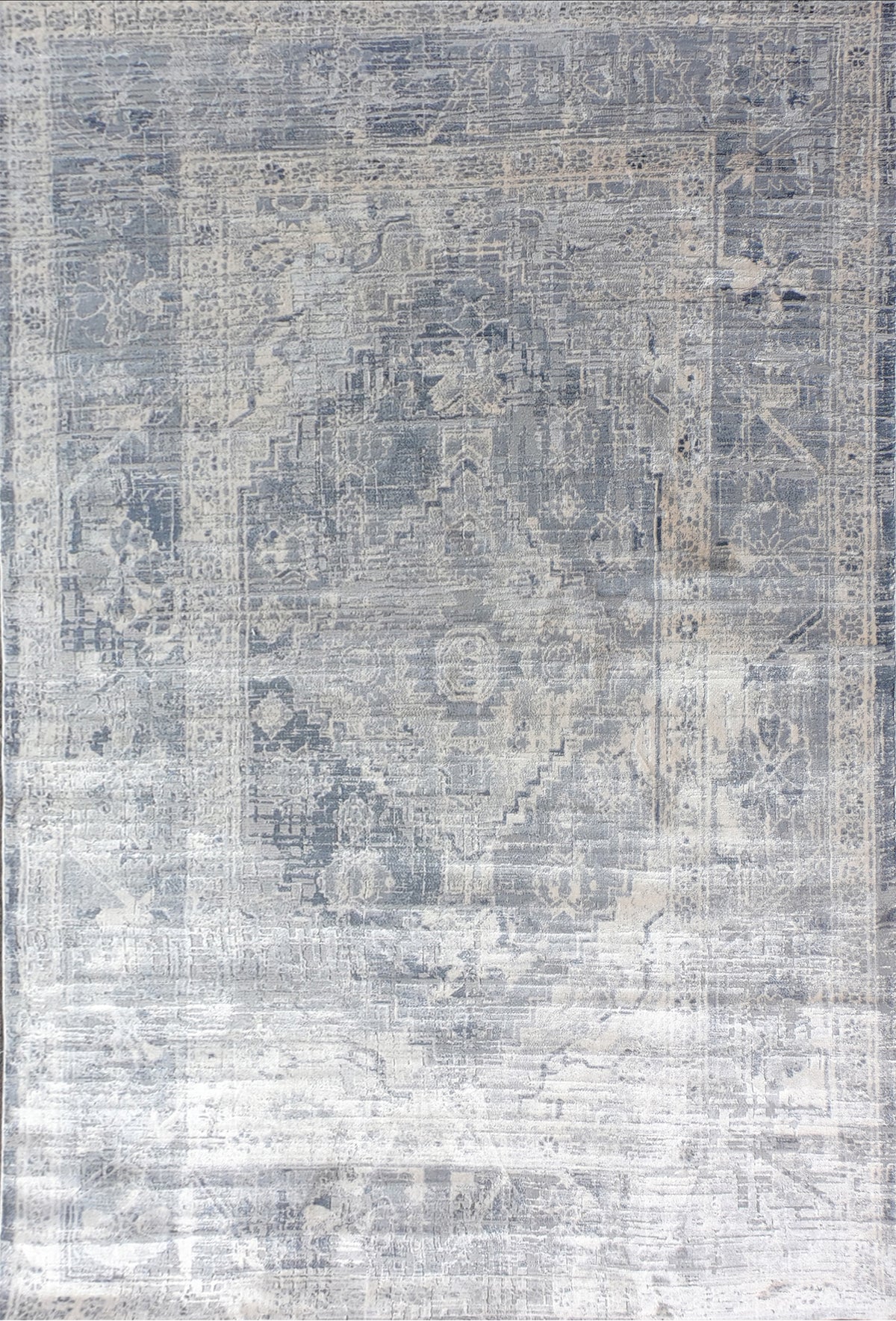 Alfombra turca contemporánea de colores neutros - Consorcio Persa