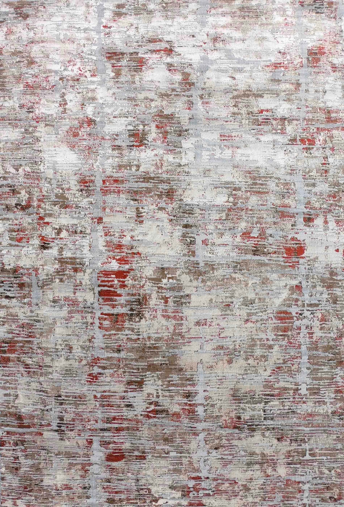 Alfombra turca contemporánea de diseño neutro - Consorcio Persa