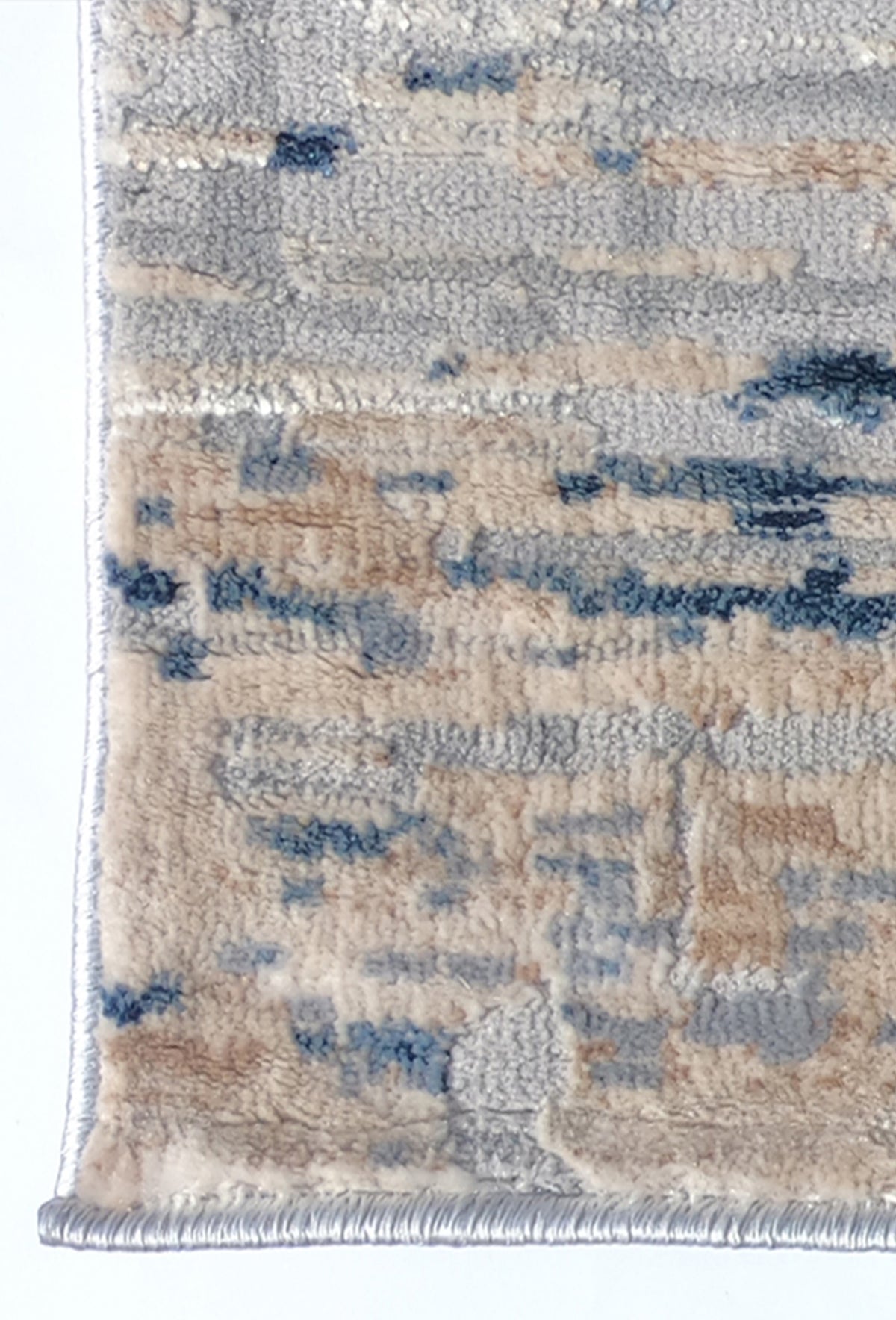 Textura detallada de la lana en alfombra Capadocia Royal hecha a mano