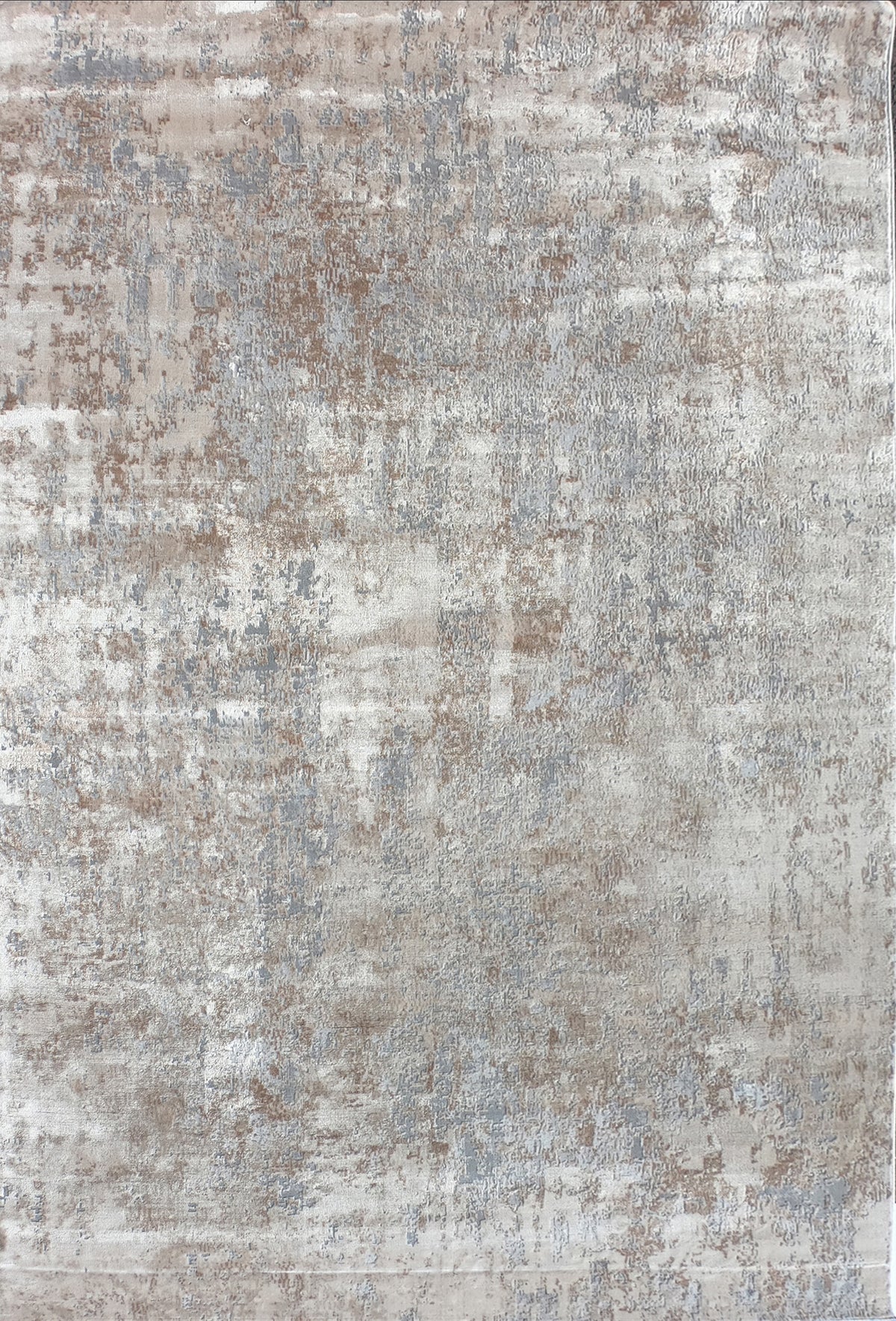 Alfombra turca contemporánea de colores neutros, ideal para living - Consorcio Persa