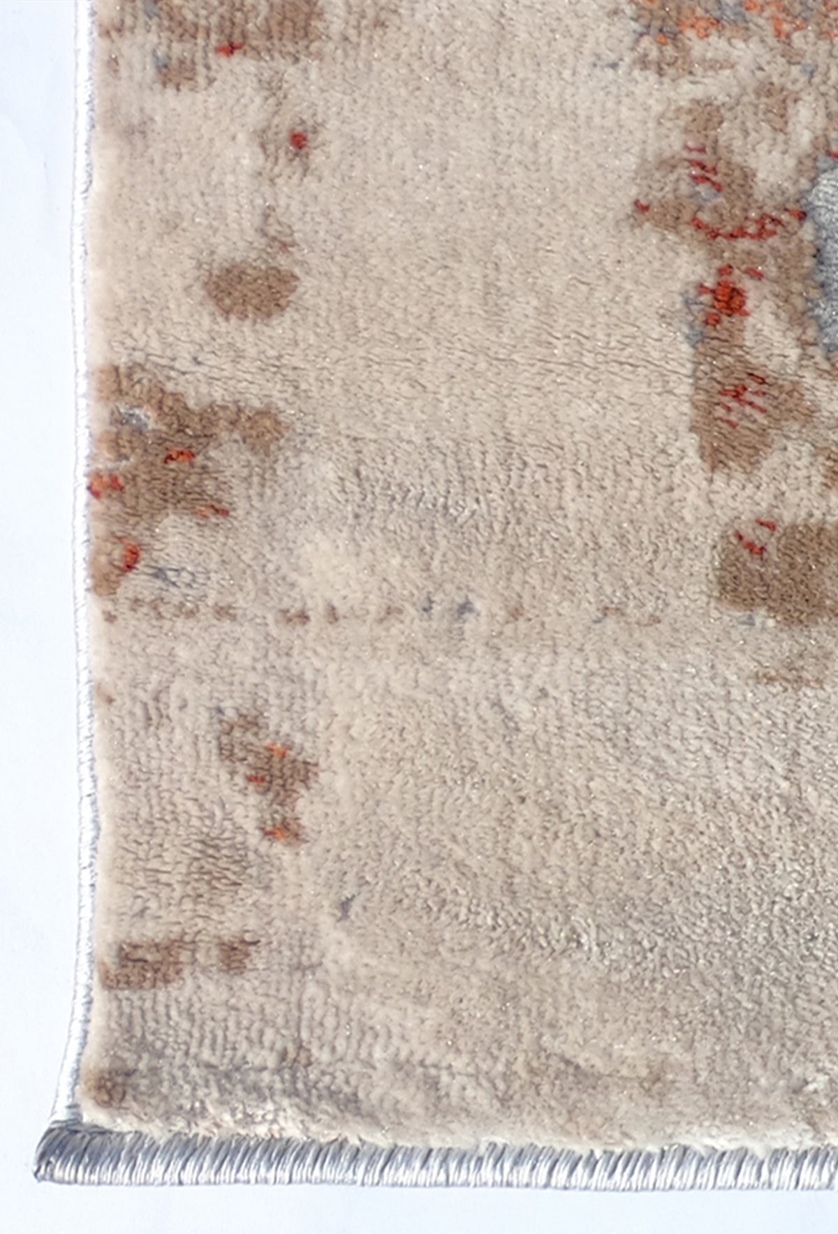 Textura de lana de alta calidad en alfombra turca premium