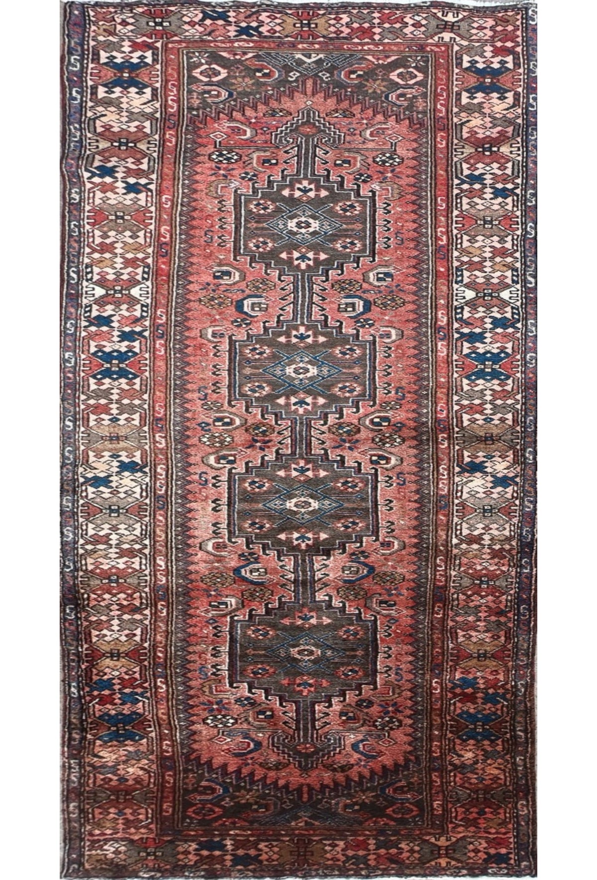 Alfombra Persa lana, Hamadan 2.90 x 1.00 mts. 004