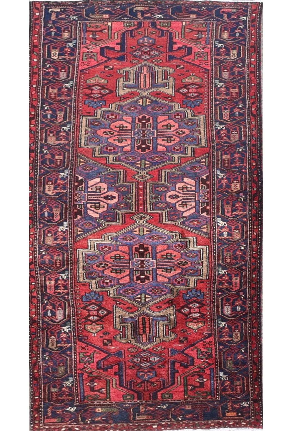 Alfombra Persa lana, Hamadan 3.10 x 1.10 mts. 009