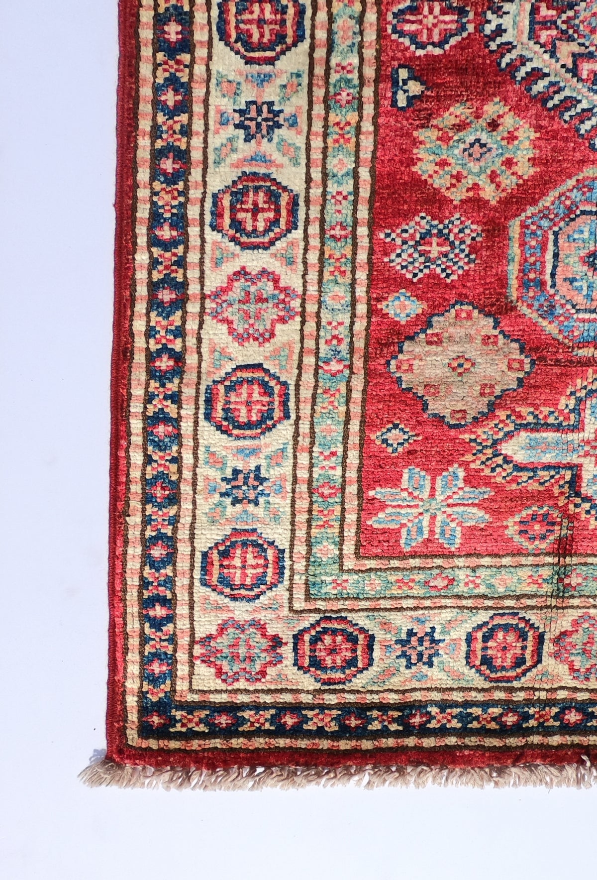 Alfombra Lana, Kazak Ghazni 0.90 x 0.60 mts. 0024
