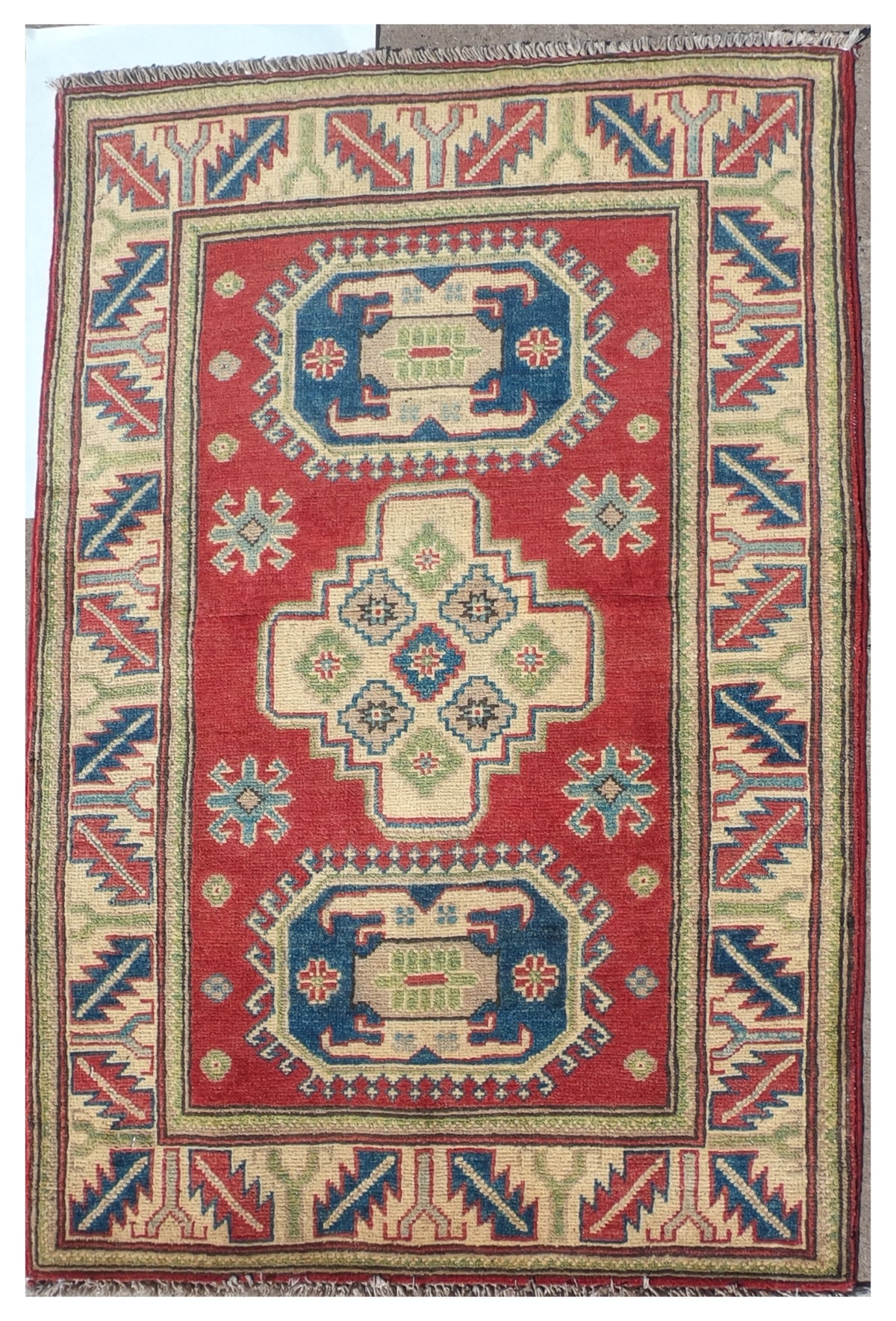 Alfombra Persa lana, Kazak 1.20 x 0.80 mts. 0080