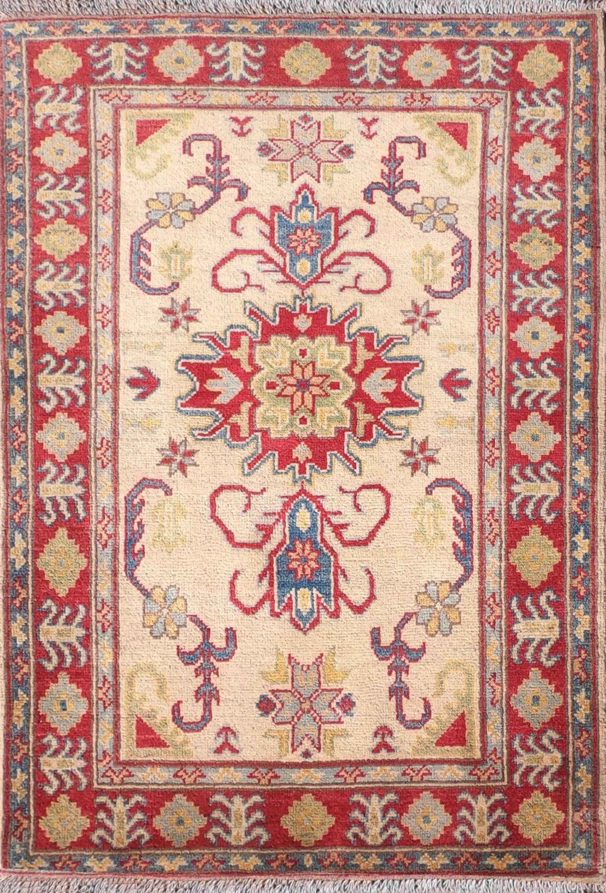 Alfombra Lana, Kazak 1.20 x 0.80 mts. 0095