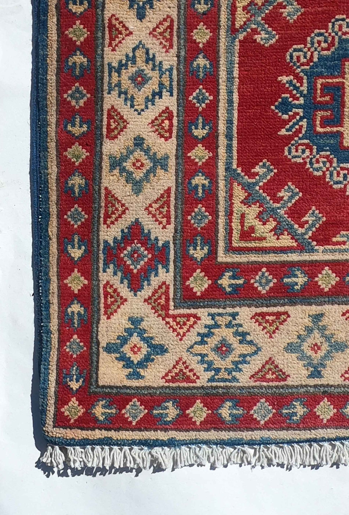 Alfombra Lana, Kazak 1.20 x 0.90 mts. 0008