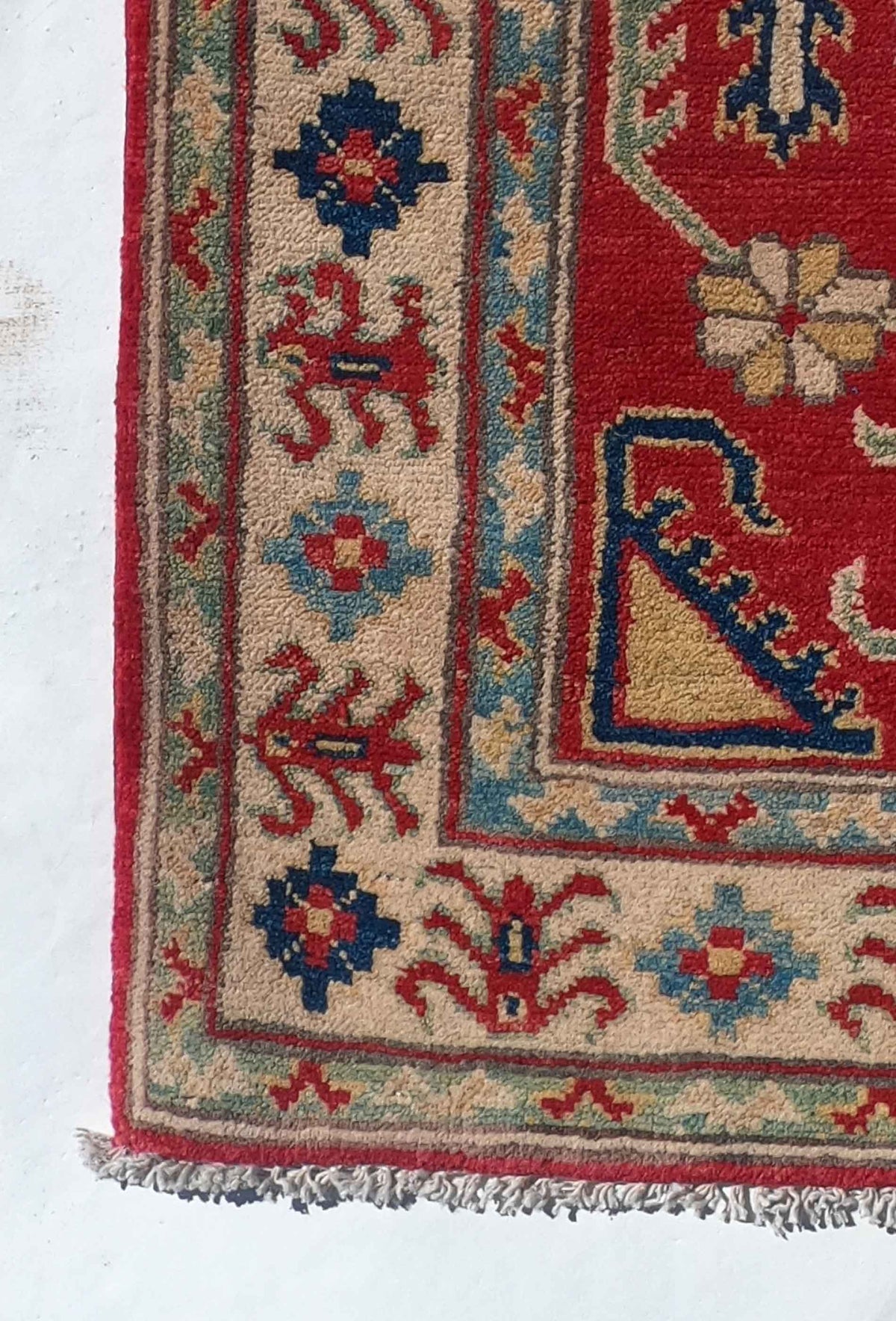 Alfombra Lana, Kazak 1.30 x 0.80 mts. 0044