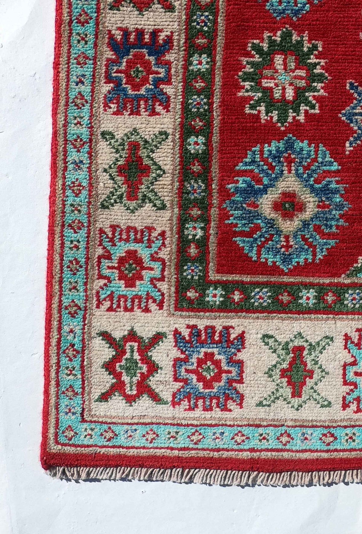 Alfombra Lana, Kazak 1.50 x 1.00 mts. 0008