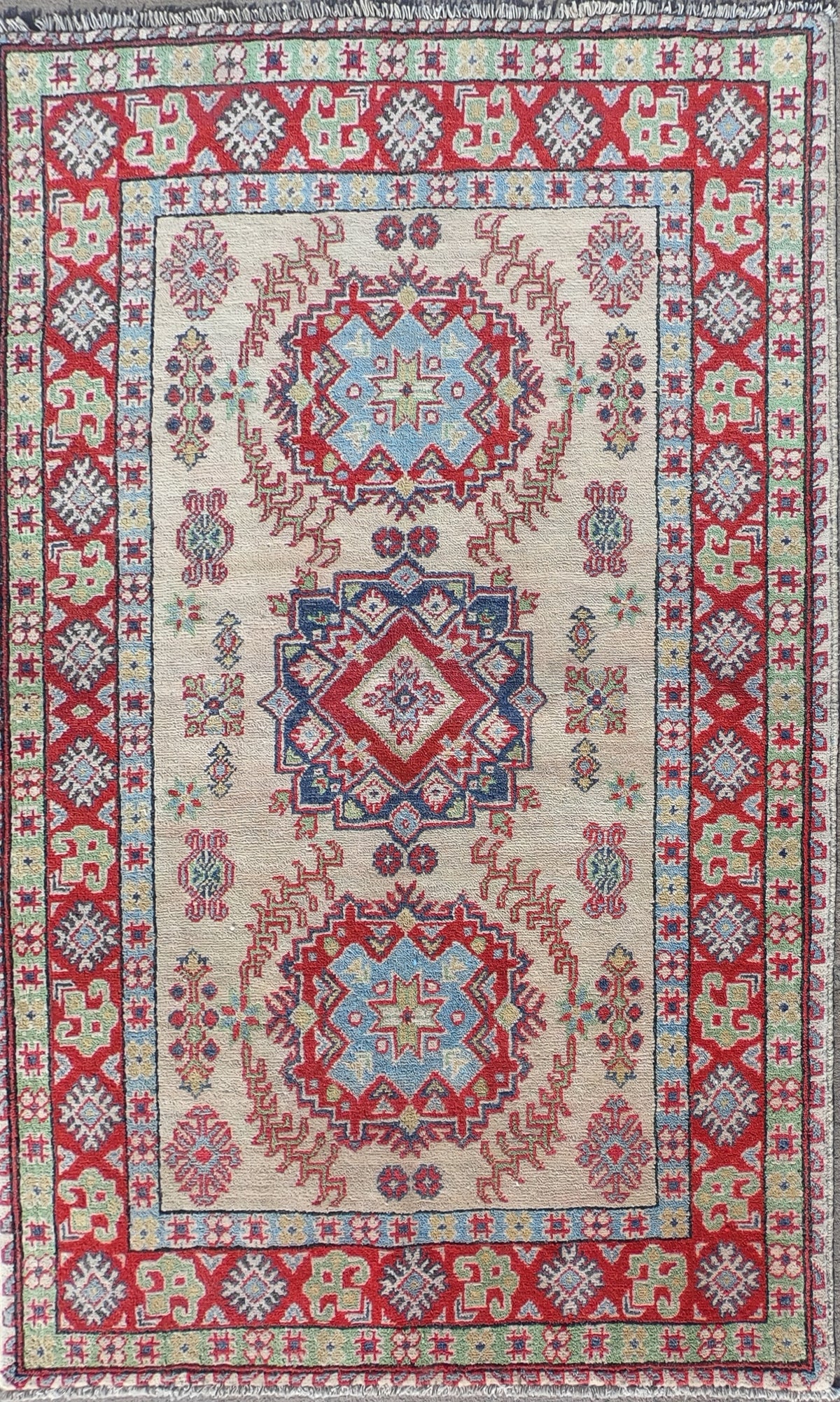 Alfombra Persa lana, Kazak 1.50 x 1.00 mts. 039