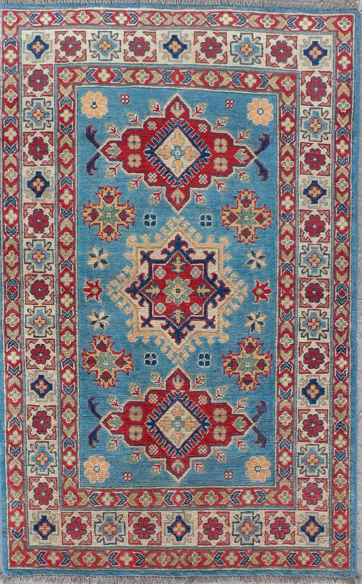 Alfombra Persa lana, Kazak 1.50 x 1.00 mts. 063