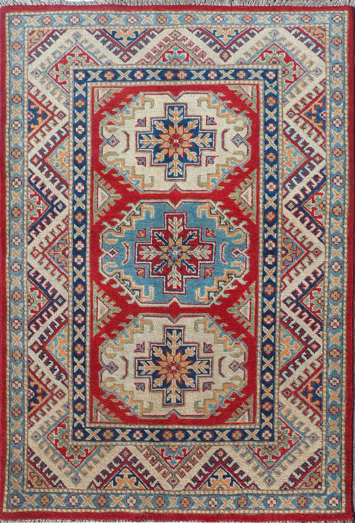 Alfombra Lana, Kazak 1.50 x 1.00 mts. 0006