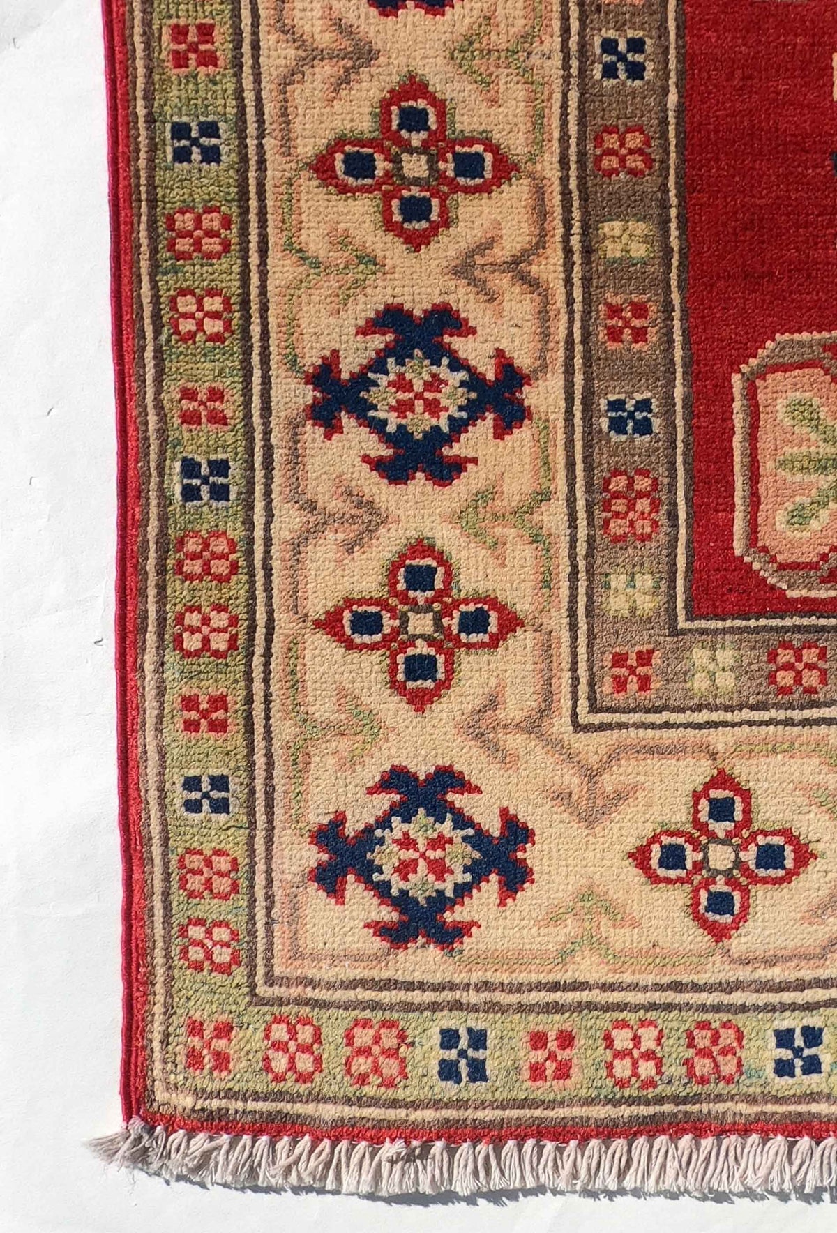 Alfombra Lana, Kazak 1.60 x 1.20 mts. 0002