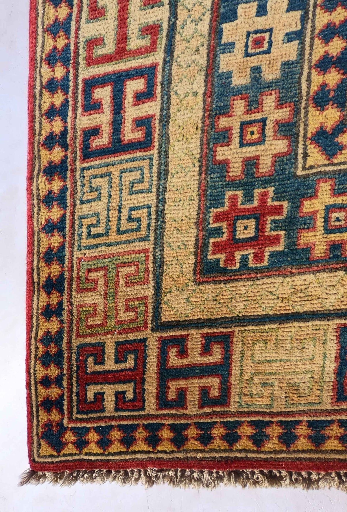 Alfombra Kazak de estilo clásico para living, Consorcio Persa
