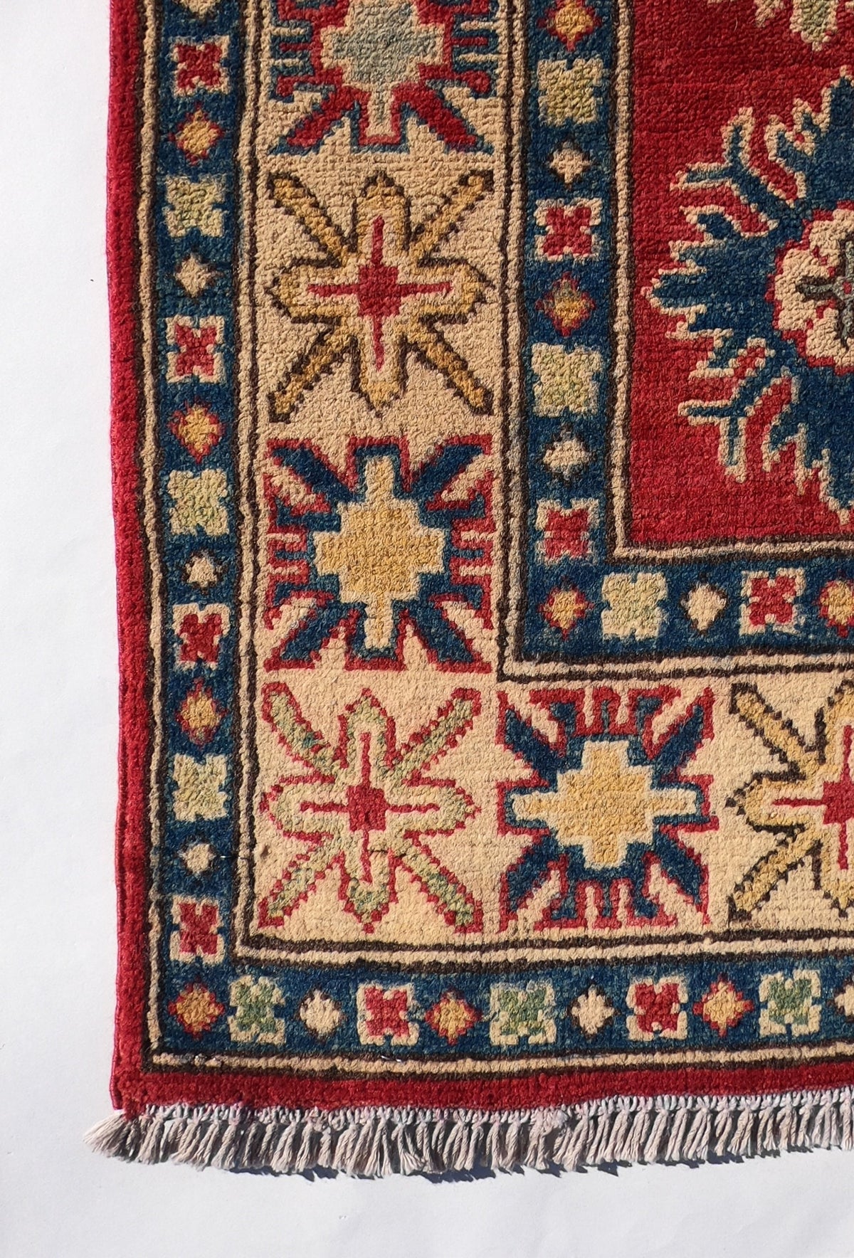 Alfombra Lana, Kazak 2.00 x 0.60 mts. 0111