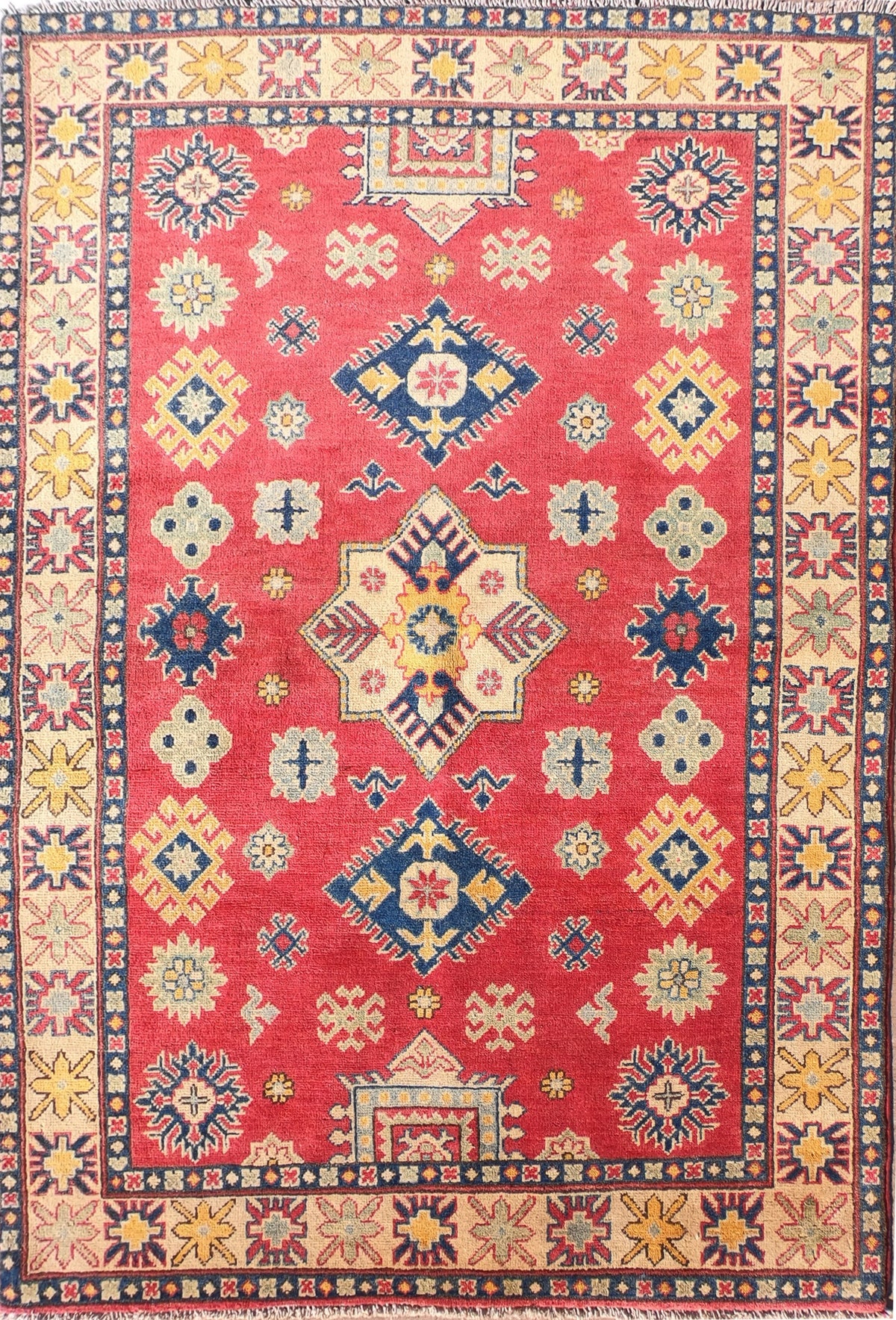 Alfombra Lana, Kazak 1.80 x 1.20 mts. 0112