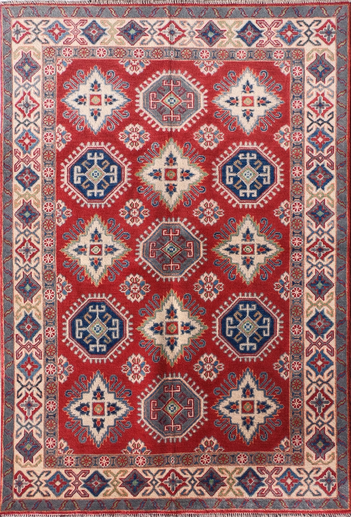 Alfombra Persa lana, Kazak 1.80 x 1.20 mts. 0114