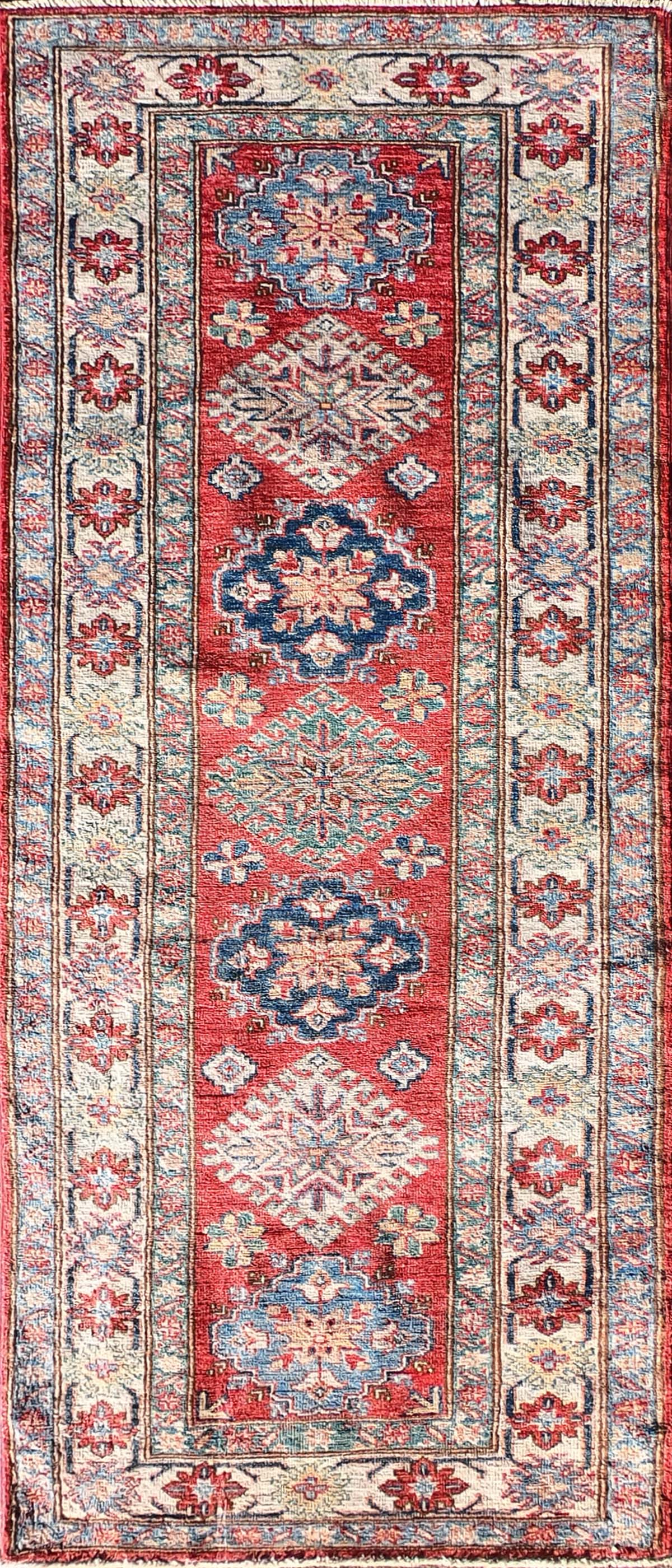 Alfombra Persa lana, Kazak 1.90 x 0.80 mts. 002