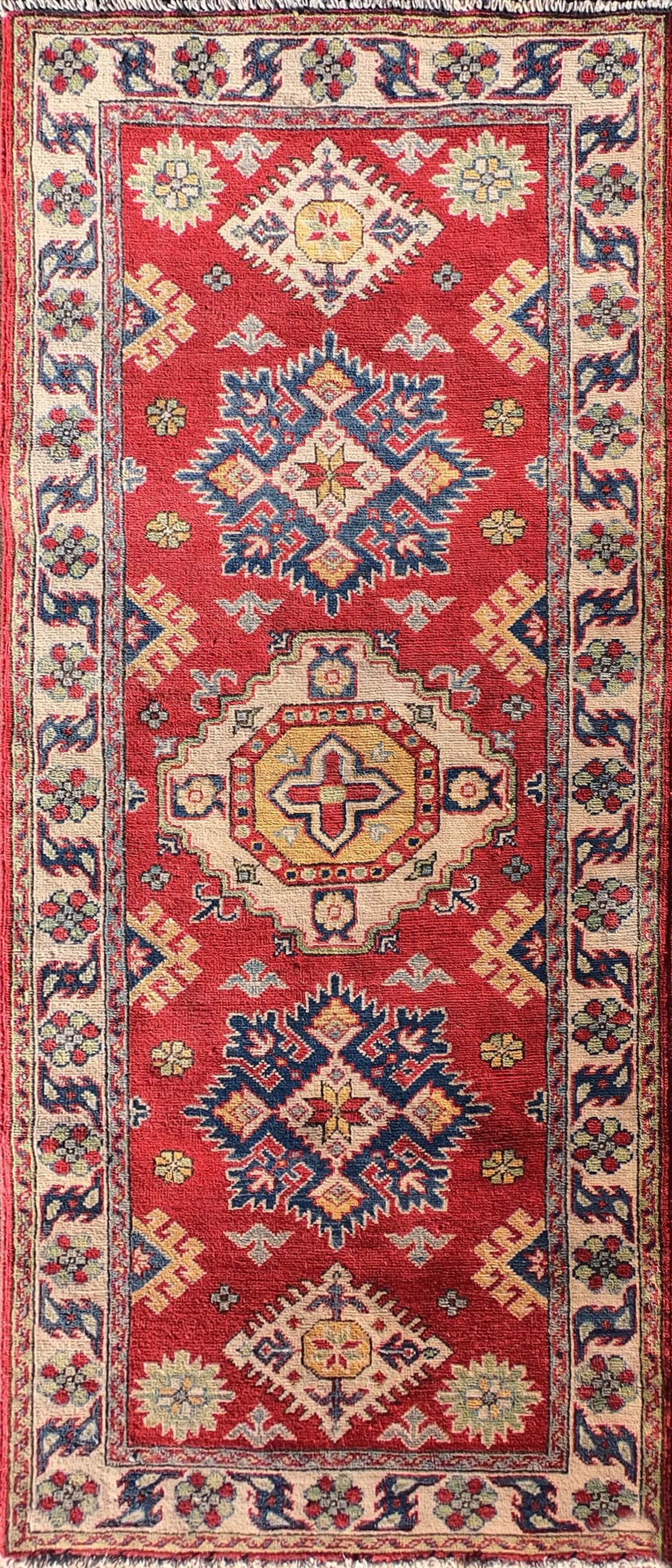 Alfombra Persa lana, Kazak 1.90 x 0.80 mts. 003