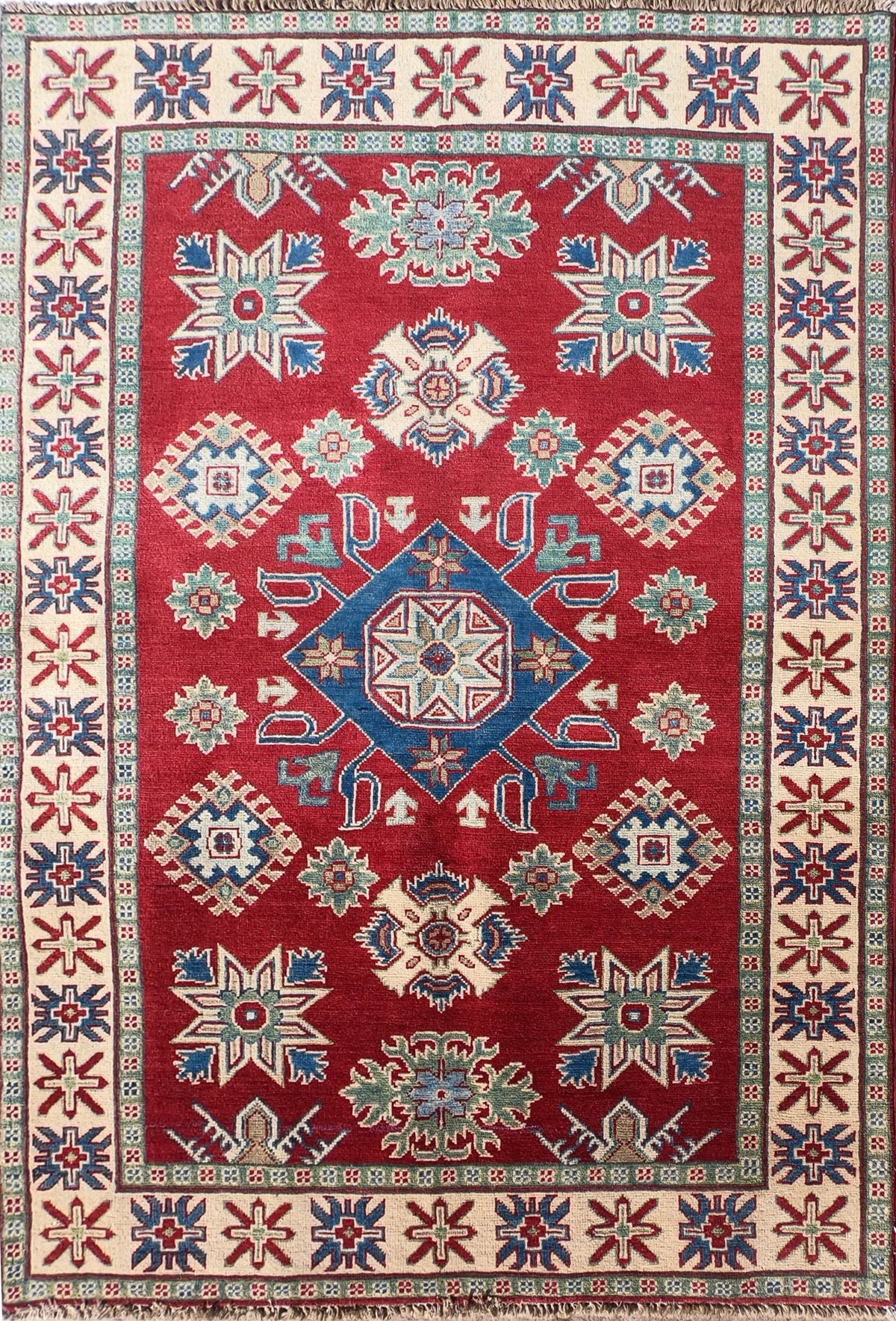 Alfombra Lana, Kazak 1.80 x 1.20 mts. 0008