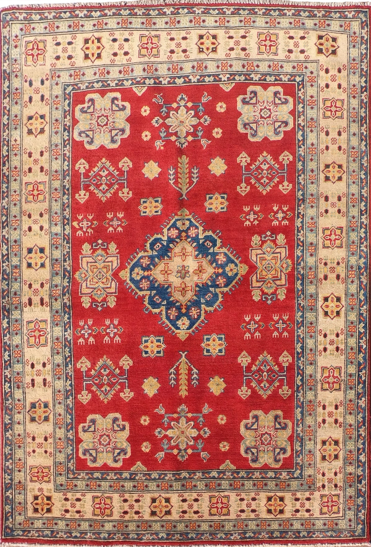 Alfombra Lana, Kazak 1.90 x 1.50 mts. 0011