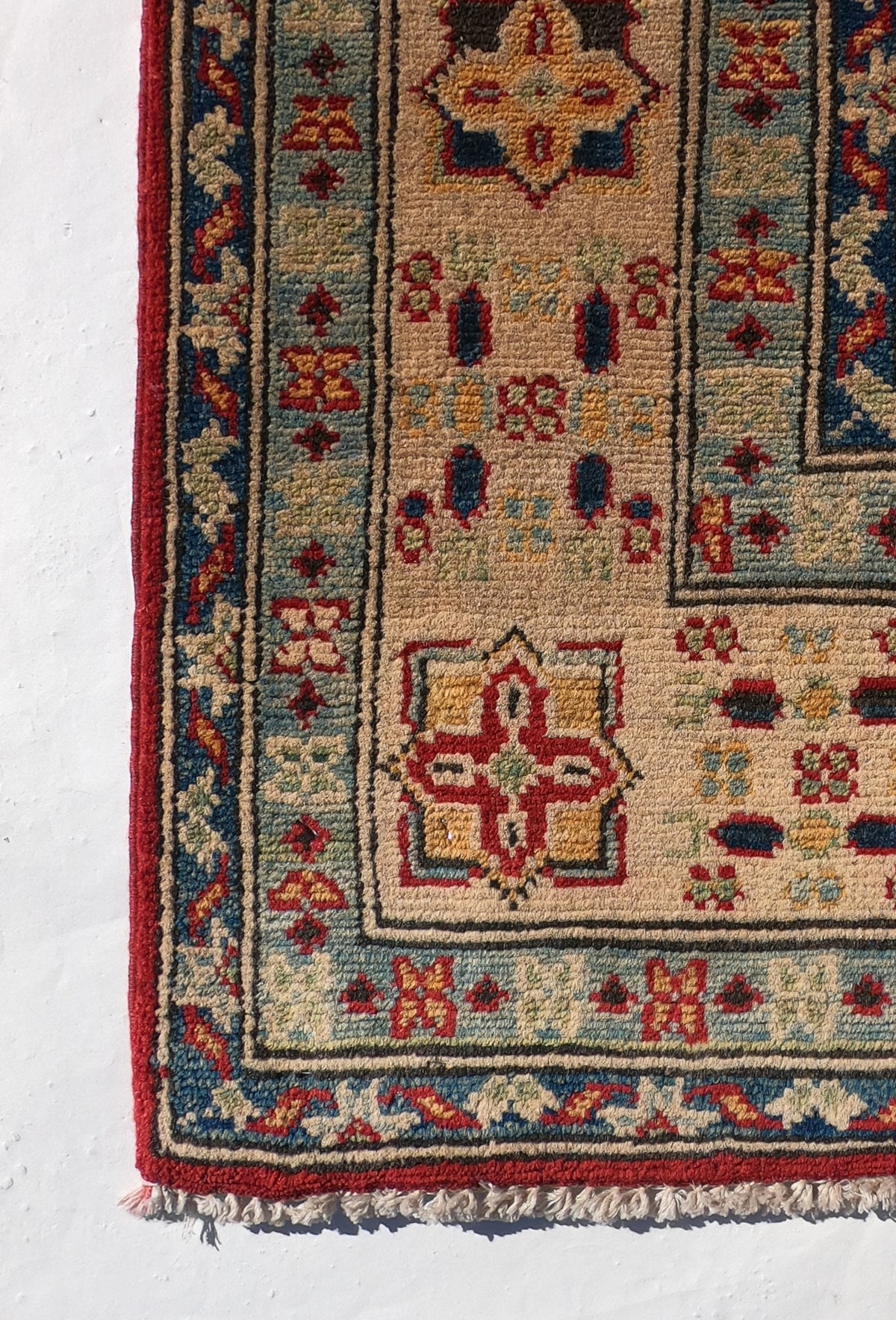 Alfombra Lana, Kazak 1.90 x 1.50 mts. 0011