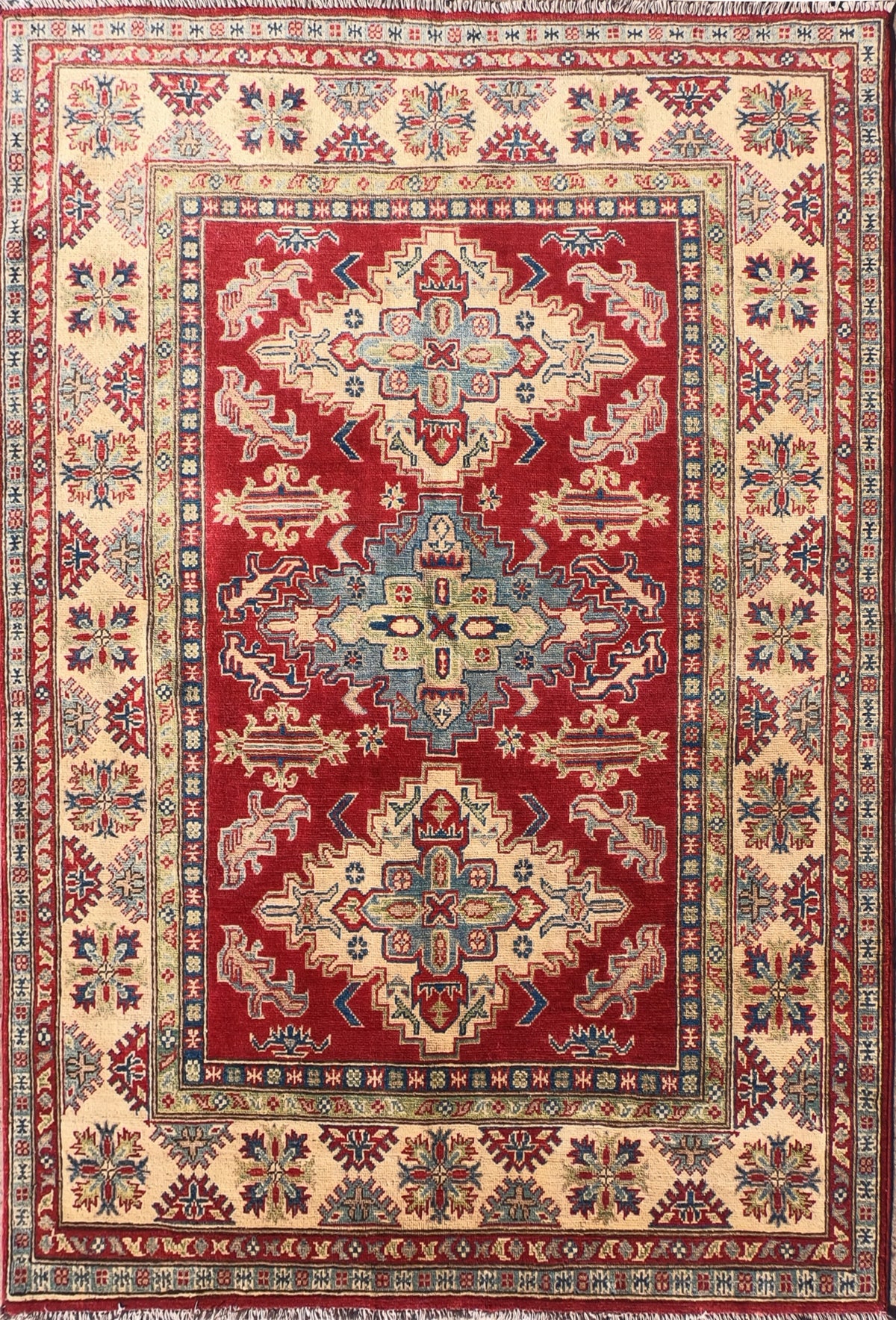 Alfombra Persa lana, Kazak 1.90 x 1.50 mts. 0014