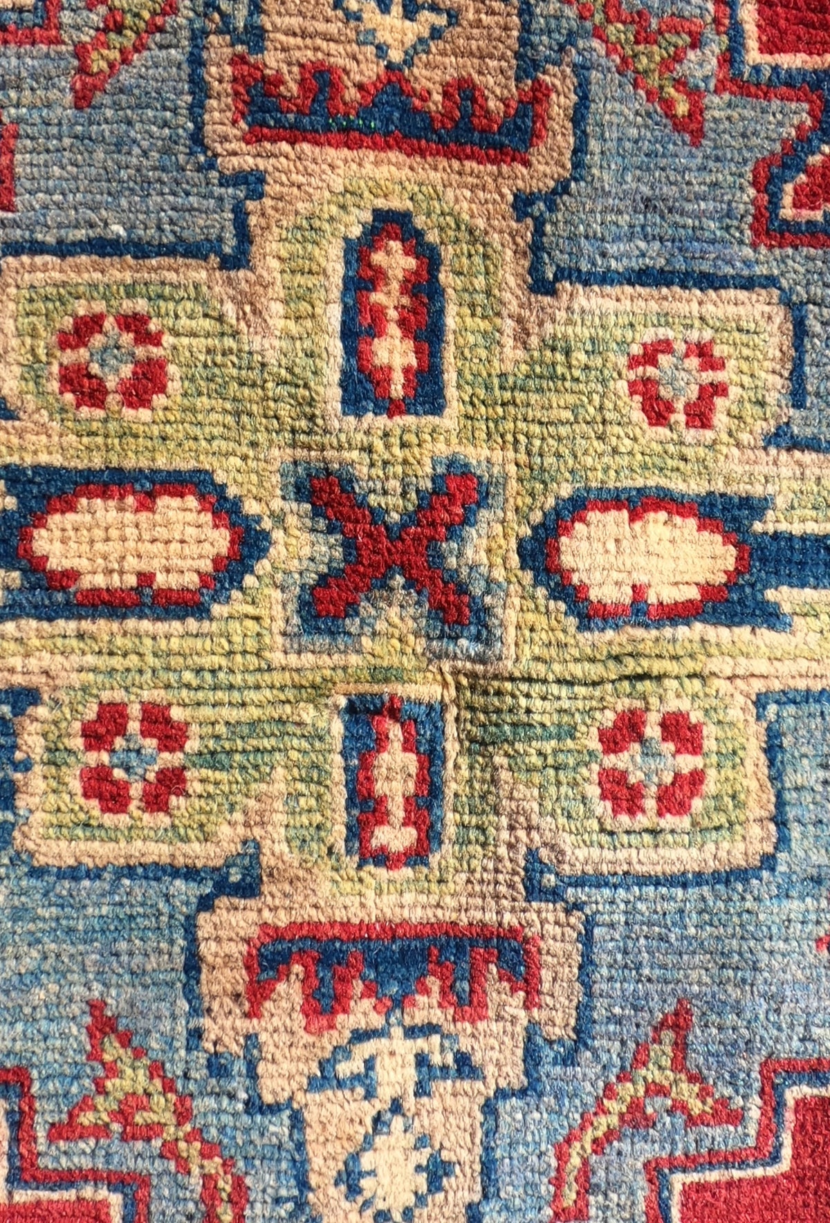 Alfombra Lana, Kazak 1.90 x 1.50 mts. 0014