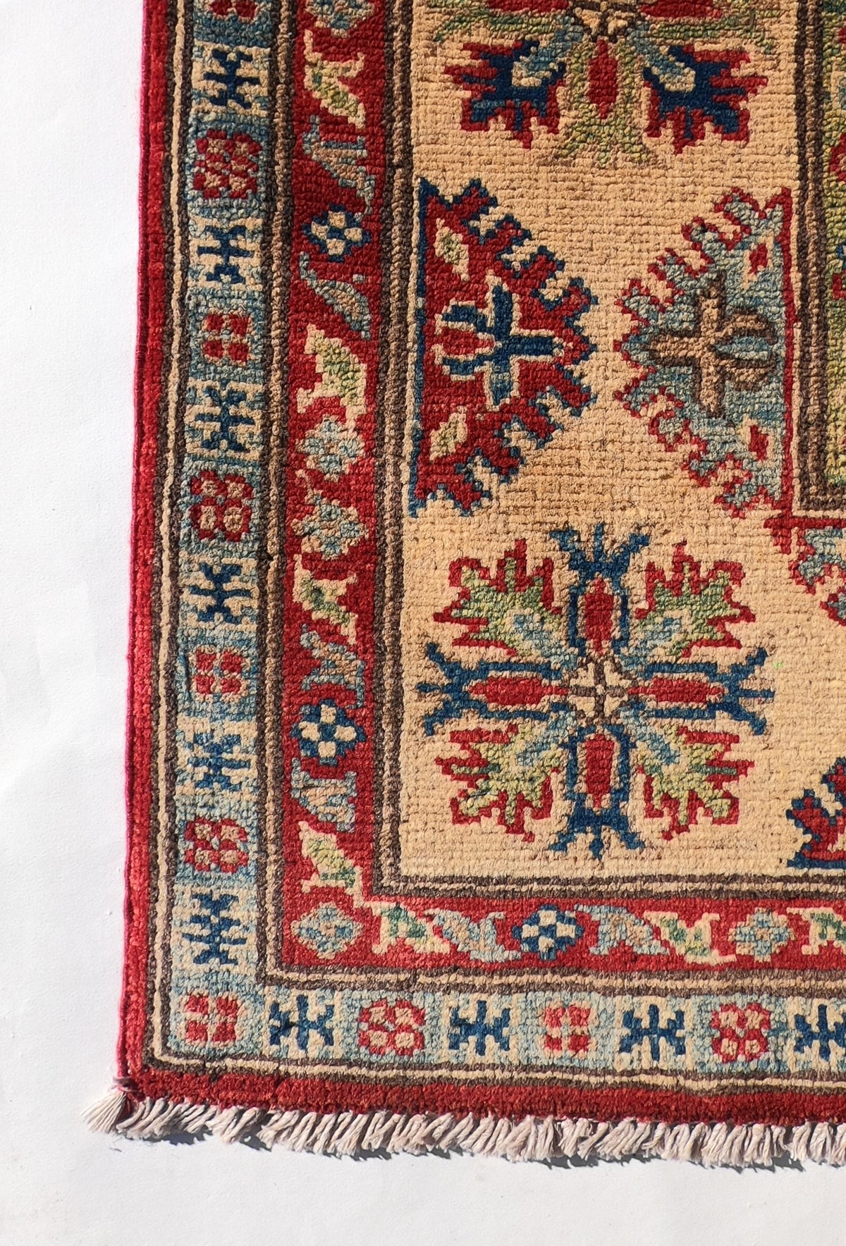 Alfombra Lana, Kazak 1.90 x 1.50 mts. 0014