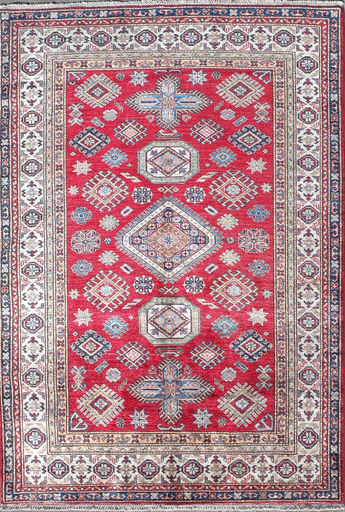 Alfombra Persa lana, Kazak 1.90 x 1.50 mts. 001