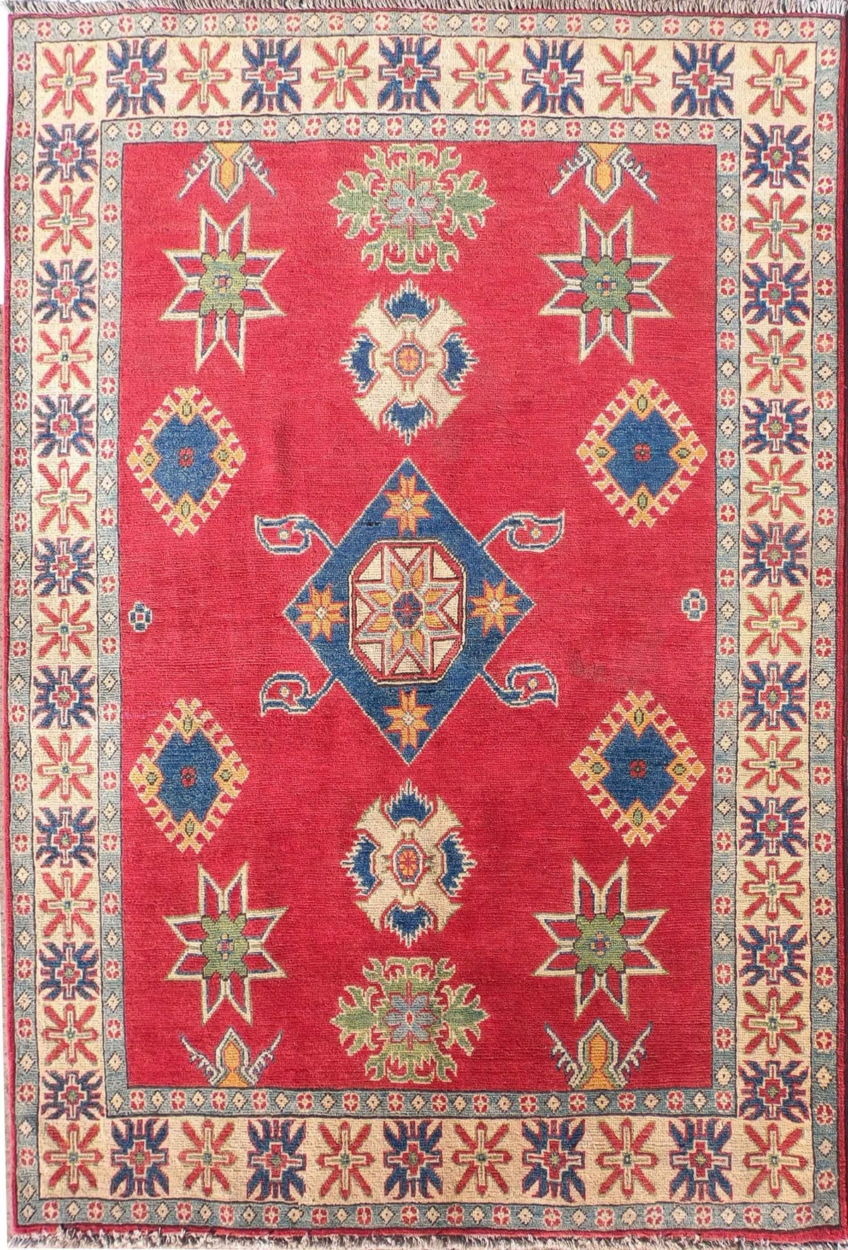 Alfombra Persa lana, Kazak 1.90 x 1.60 mts. 0003