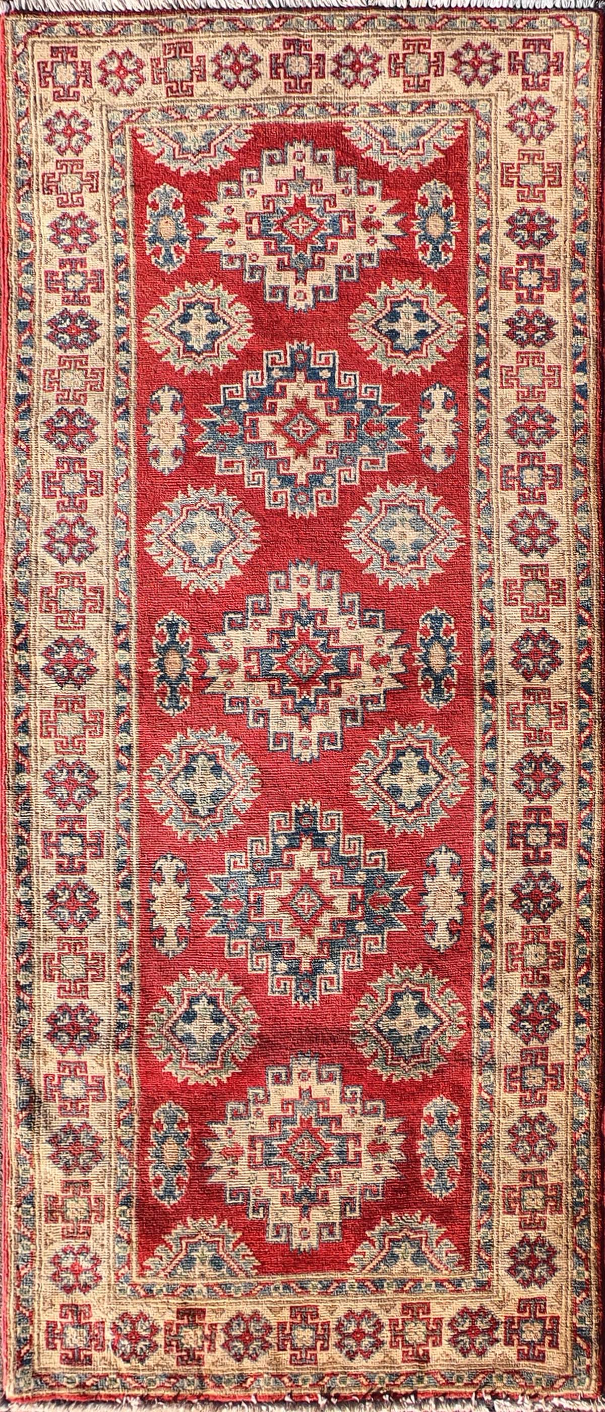 Alfombra Persa lana, Kazak 2.00 x 0.80 mts. 004
