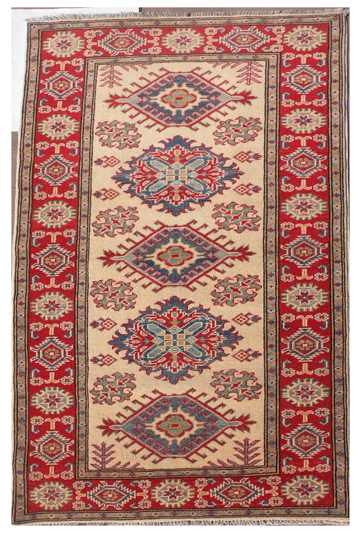 Alfombra Persa lana, Kazak 2.00 x 0.90 mts. 0002