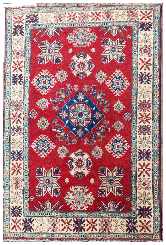 Alfombra Lana, Kazak 1.80 x 1.20 mts. 0004