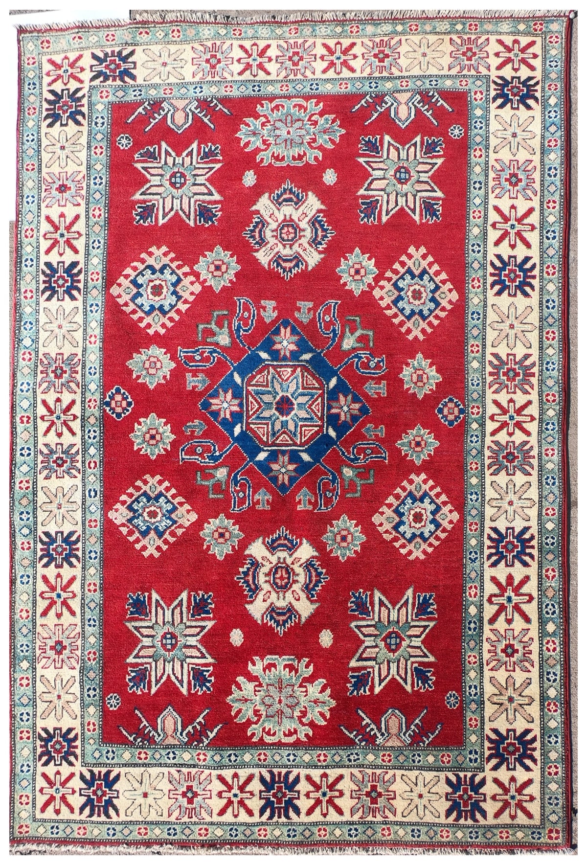 Alfombra Persa lana, Kazak 2.00 x 1.60 mts. 0004