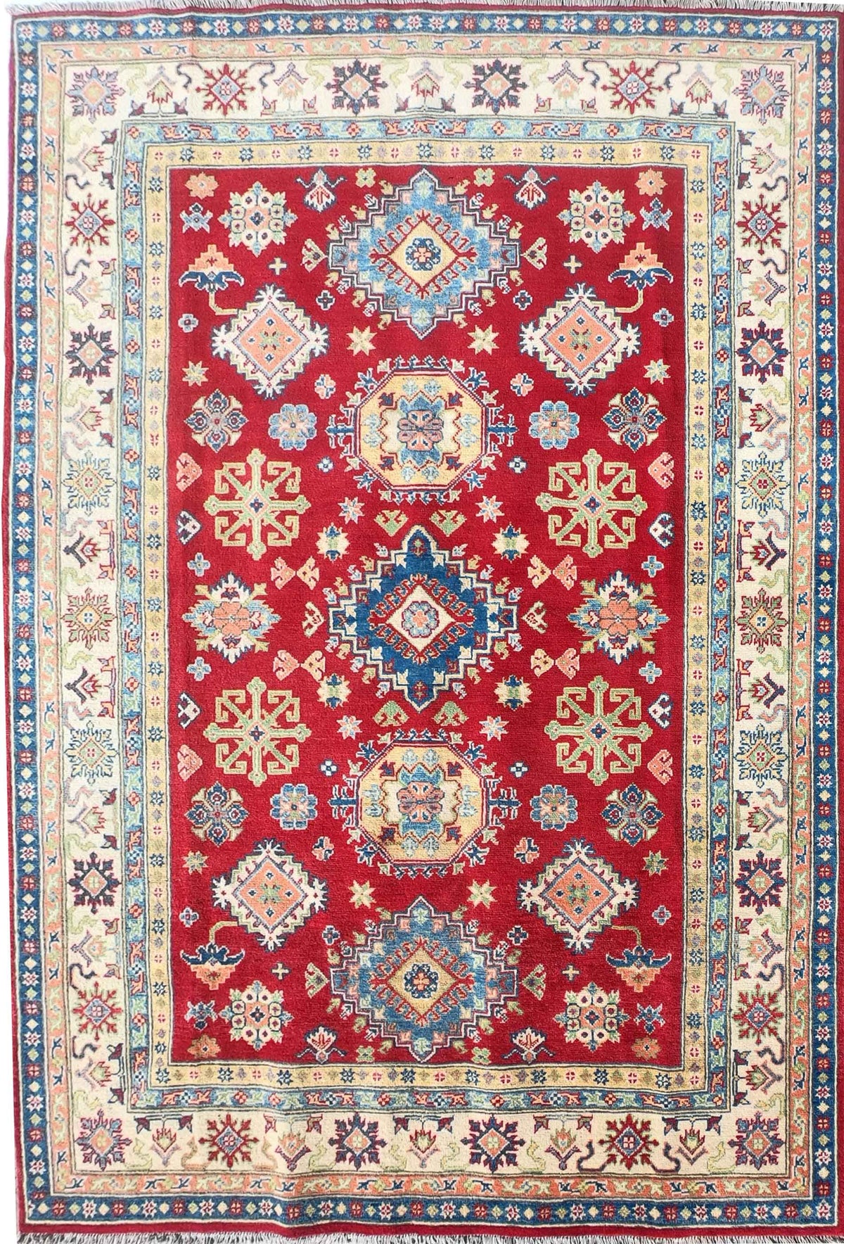 Alfombra Lana, Kazak 2.40 x 1.60 mts. 0001