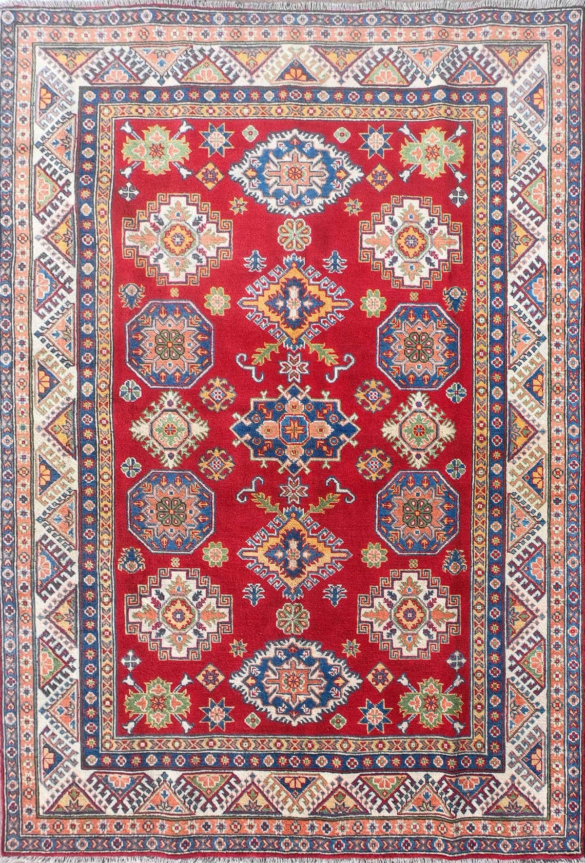 Alfombra Lana, Kazak 2.40 x 1.70 mts. 0035