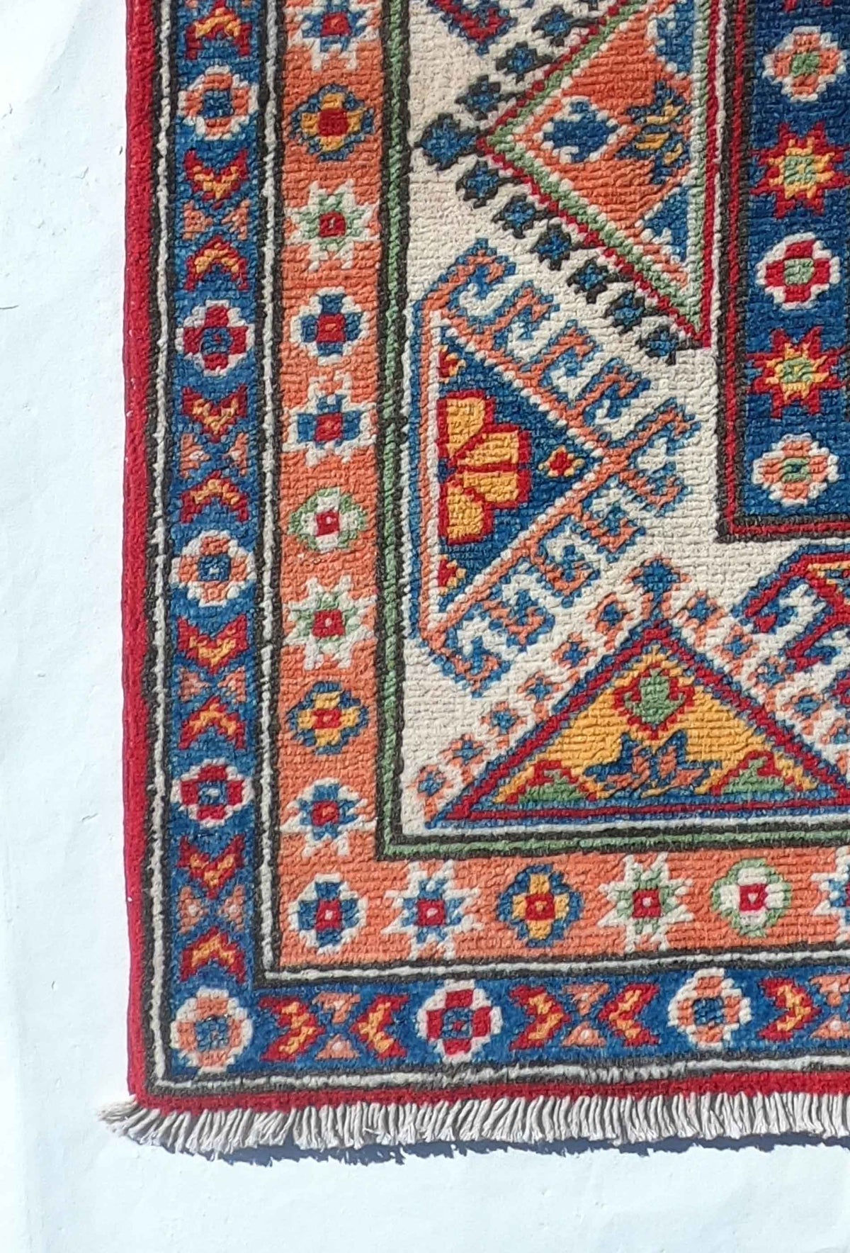 Alfombra Lana, Kazak 2.40 x 1.70 mts. 0035