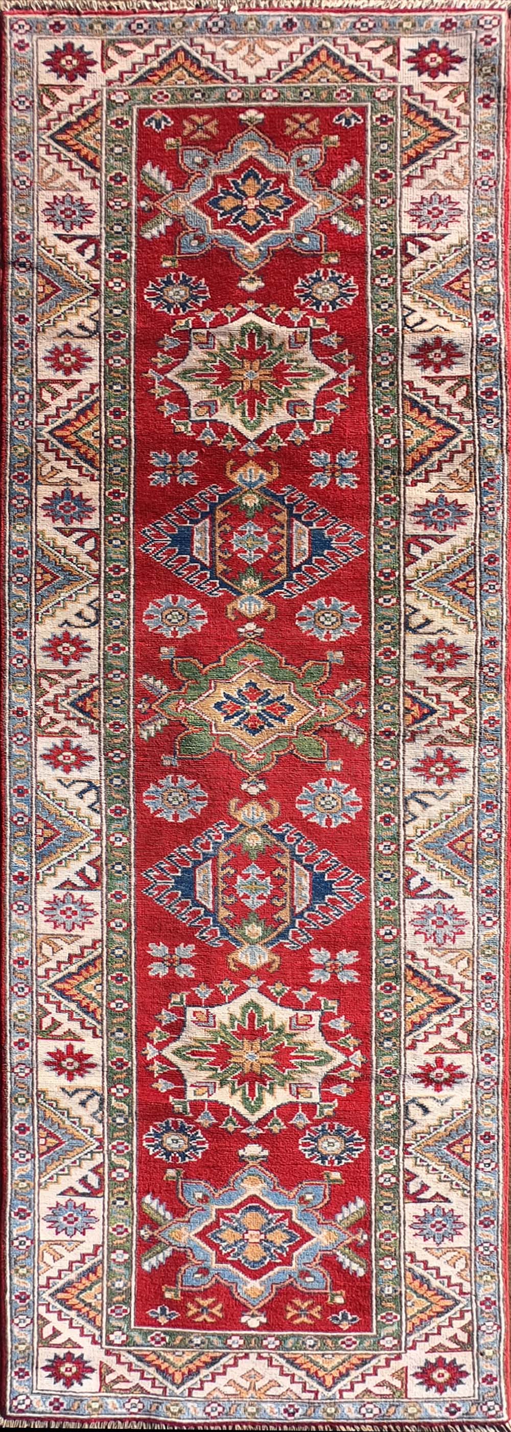 Alfombra Persa lana, Kazak 2.90 x 0.80 mts. 024