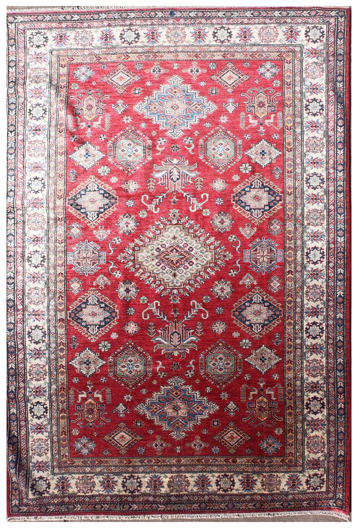 Alfombra Lana, Kazak Ghazni 3.00 x 2.00 mts. 0006