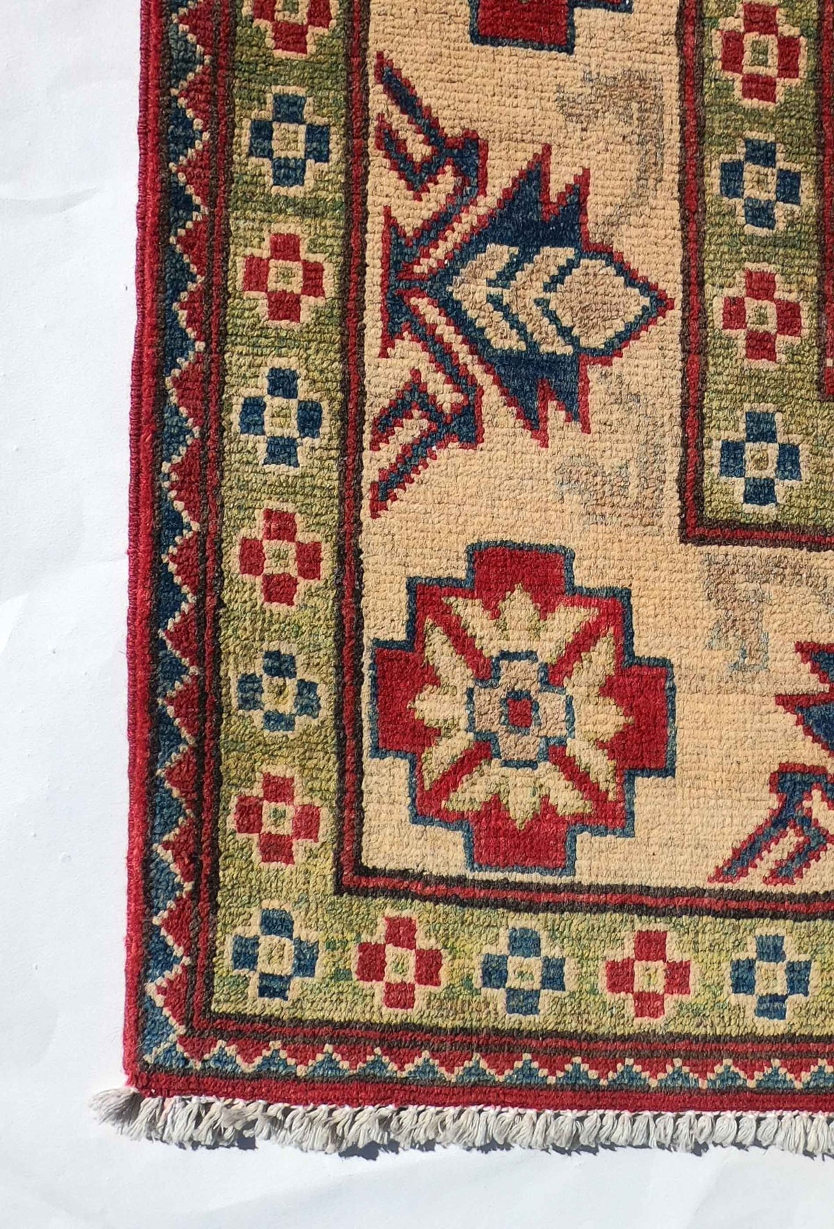 Alfombra Persa Kazak clásica de lana para decoración del hogar