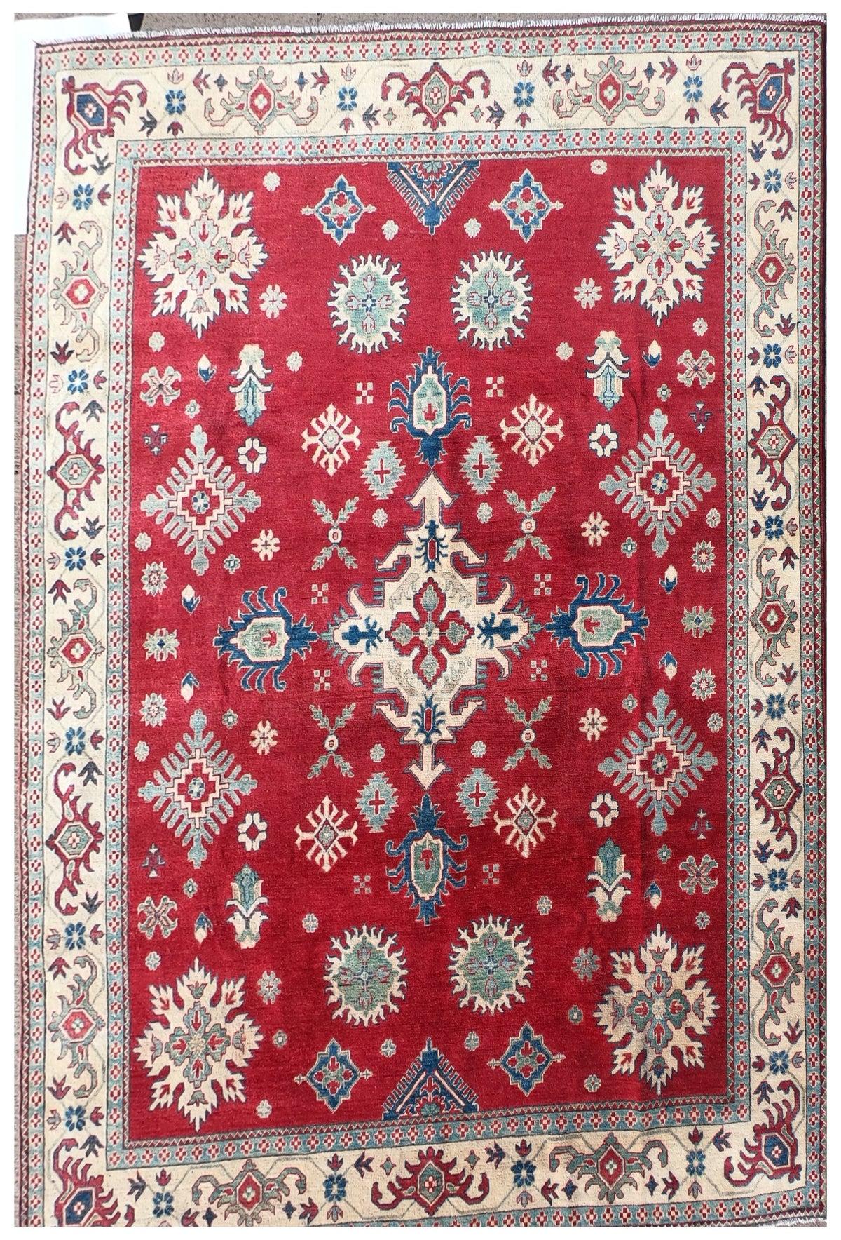 Alfombra Persa lana, Kazak 3.00 x 2.50 mts. 0011