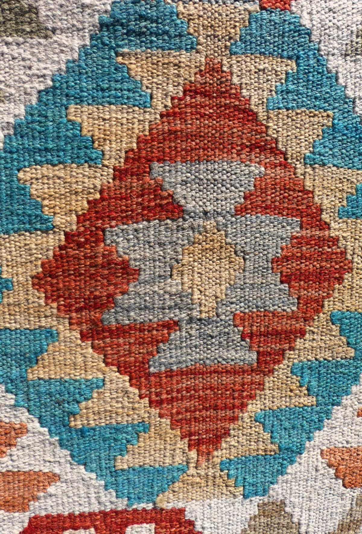 Alfombra lana, Kelim Kashkuli 0.90 x 0.60 mts. 550