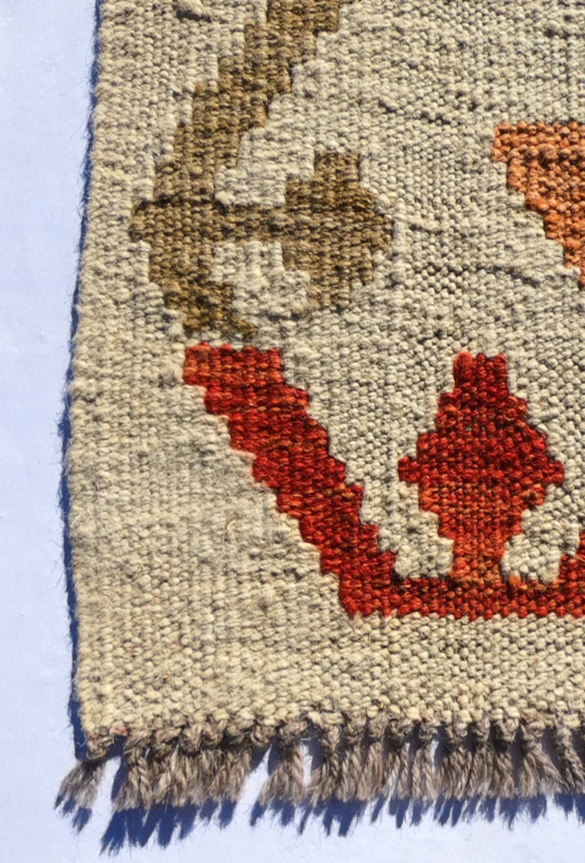 Alfombra lana, Kelim Kashkuli 0.90 x 0.60 mts. 550