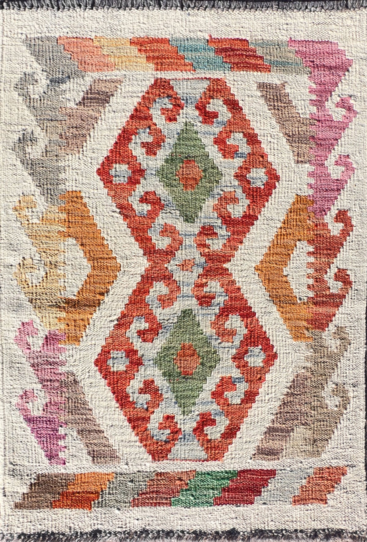 Alfombra lana, Kelim Kashkuli 0.90 x 0.60 mts. 590